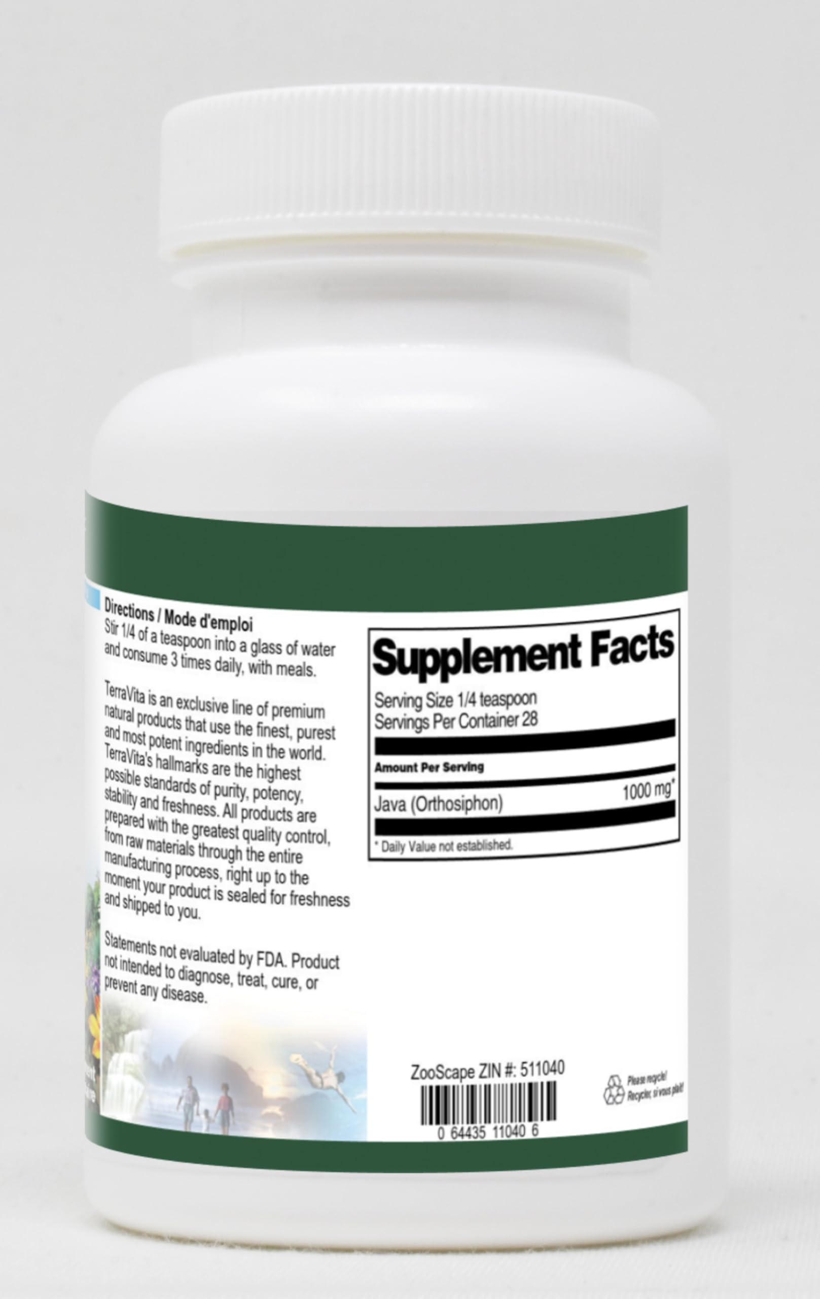 Premium Java Tea (Orthosiphon Stamineus) Powder - 1 oz | Natural Herbal Supplement for Kidney & Detox Support | Perfect for Tea Blends, Smoothies & Wellness Routines