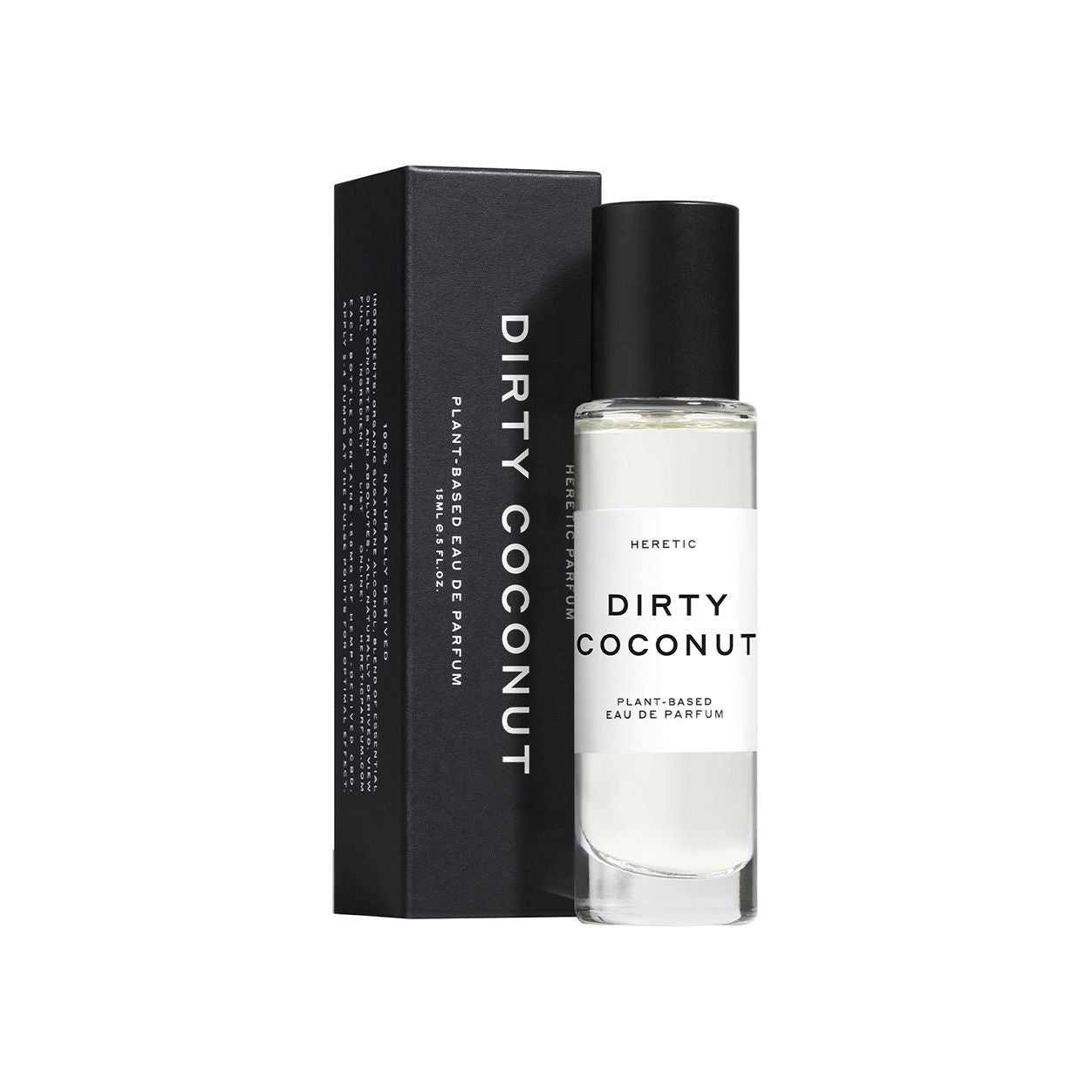Heretic Dirty Coconut Perfume Oil - Exotic Tropical Scent for Women & Men - Long Lasting Fragrance for Date Night, Beach Vacation & Summer Evenings
