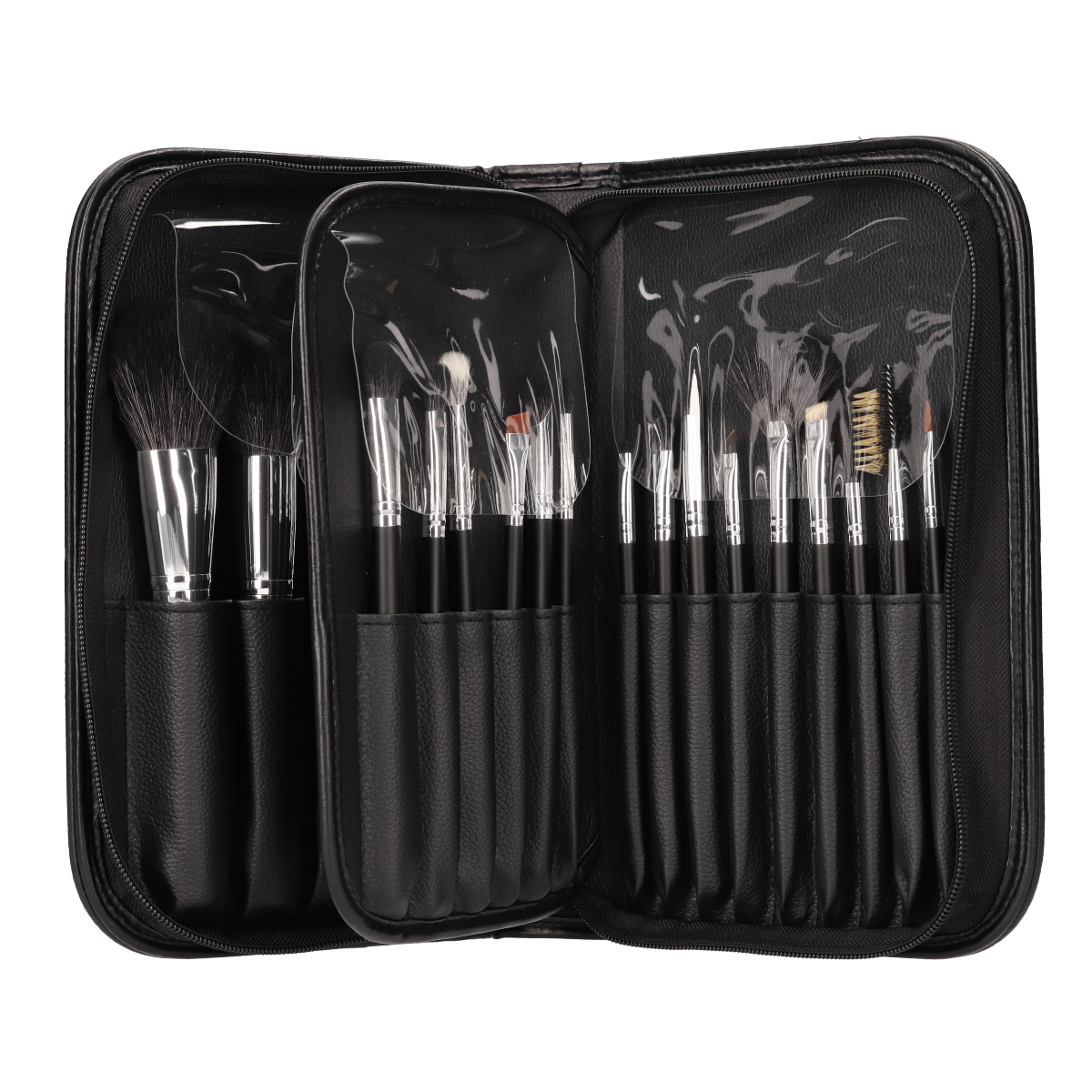 26-Piece Professional Makeup Brush Set - Vegan & Cruelty-Free Cosmetics Kit for Foundation, Blending, Contouring - Perfect for Makeup Artists & Beginners (Home, Salon, Travel Use)