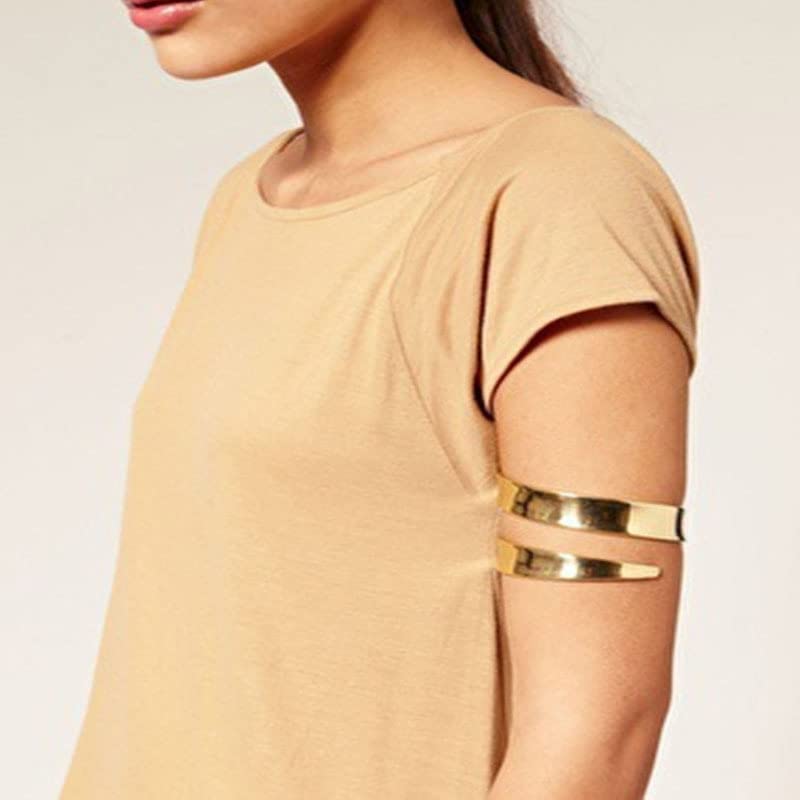 Gold Boho Butterfly Flower Arm Cuff Bracelet for Women - Elegant Upper Arm Bangle & Coil Band Jewelry - Perfect for Festivals, Parties, and Boho-Chic Outfits