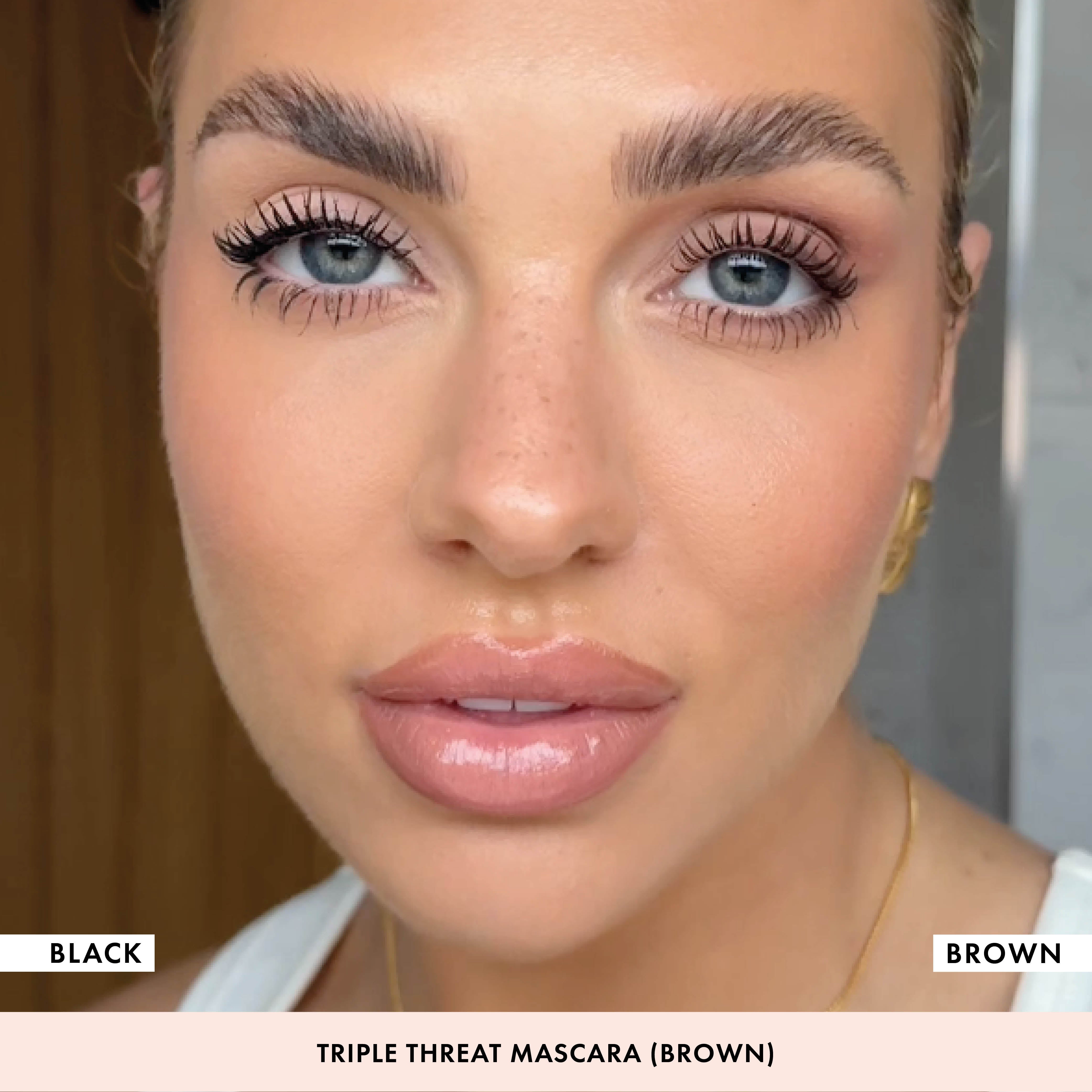 Triple Threat Mascara - Volumizing, Lengthening & Waterproof Mascara for Dramatic Lashes | Perfect for Day to Night Looks & Special Occasions