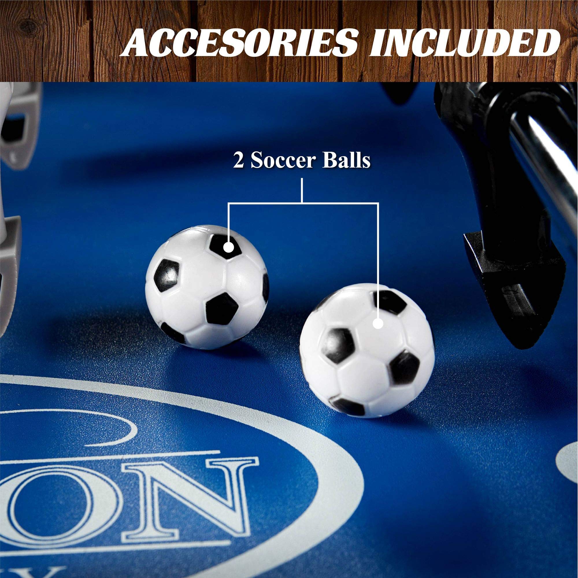 Arcade Football Table Game Set for Adults & Kids - 54