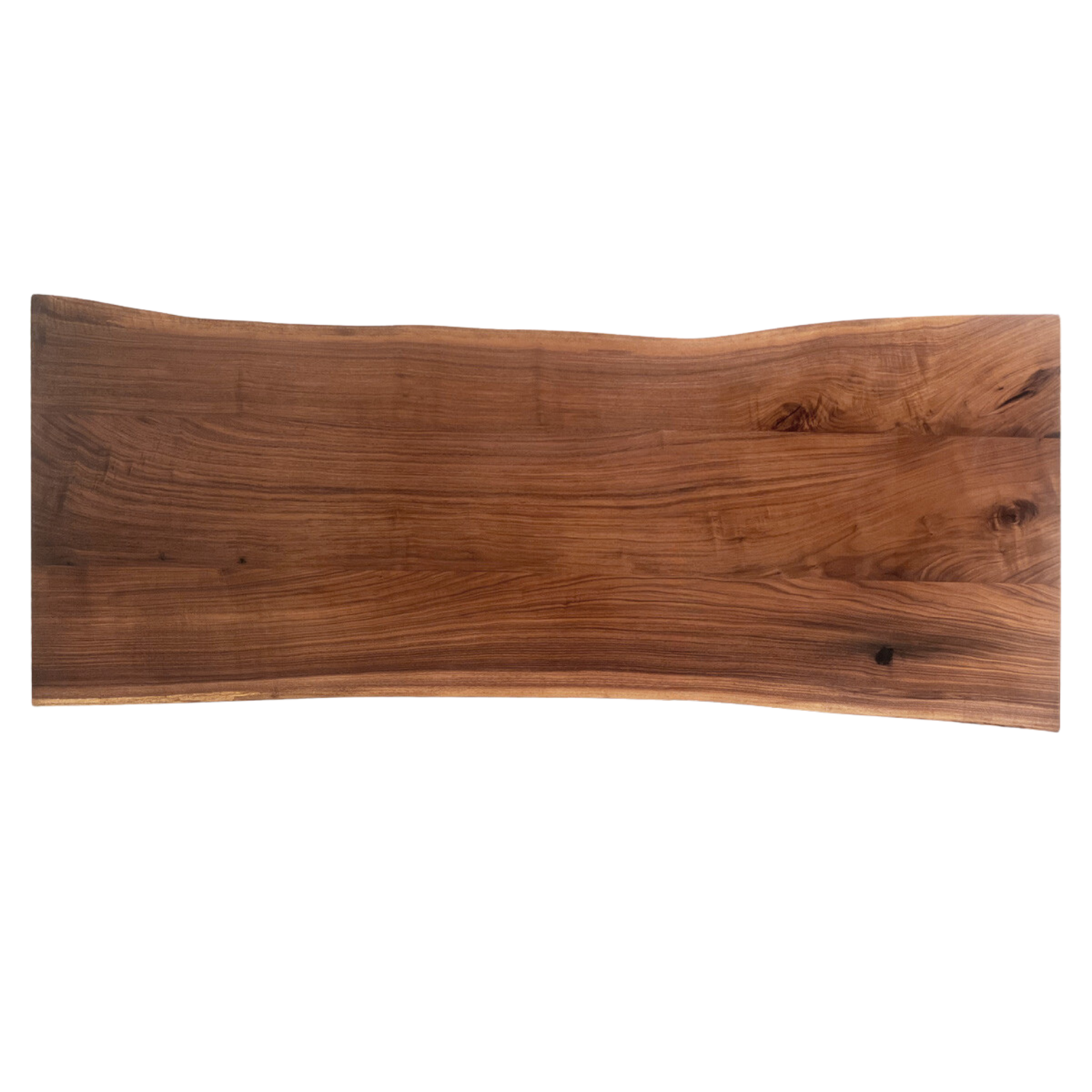 Premium Black Walnut Solid Wood Natural Edge Dining Table – Handcrafted Large Board for Rustic & Modern Home Decor – Perfect for Family Gatherings & Dinner Parties