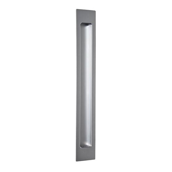 HB 665 Stainless Steel Sliding Door Flush Pull Handle - Modern & Durable Cabinet Hardware for Kitchen, Bathroom & Closet Doors