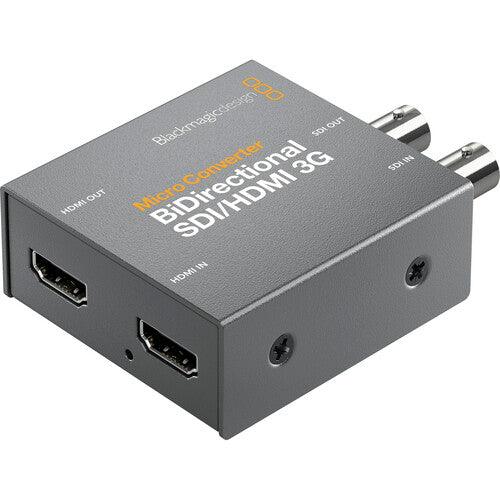 Blackmagic Design Micro Converter BiDirectional SDI/HDMI 3G with Power Supply - Professional Video Converter for Live Streaming, Broadcast & Studio Production