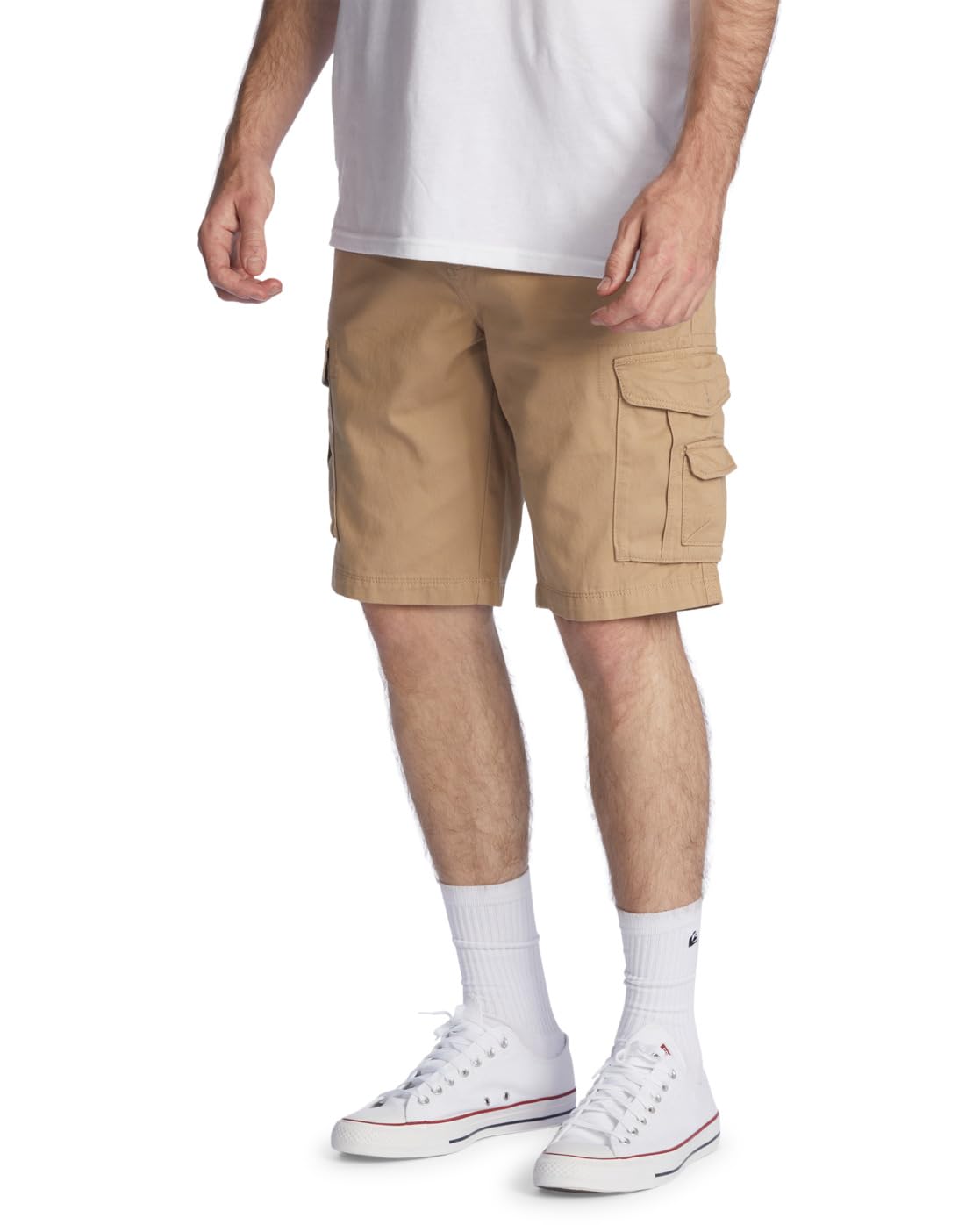 Quiksilver Crucial Battle Walk Shorts 33 Inch - Men's Quick-Dry Swim & Beach Shorts for Surfing, Swimming, and Summer Outdoor Activities