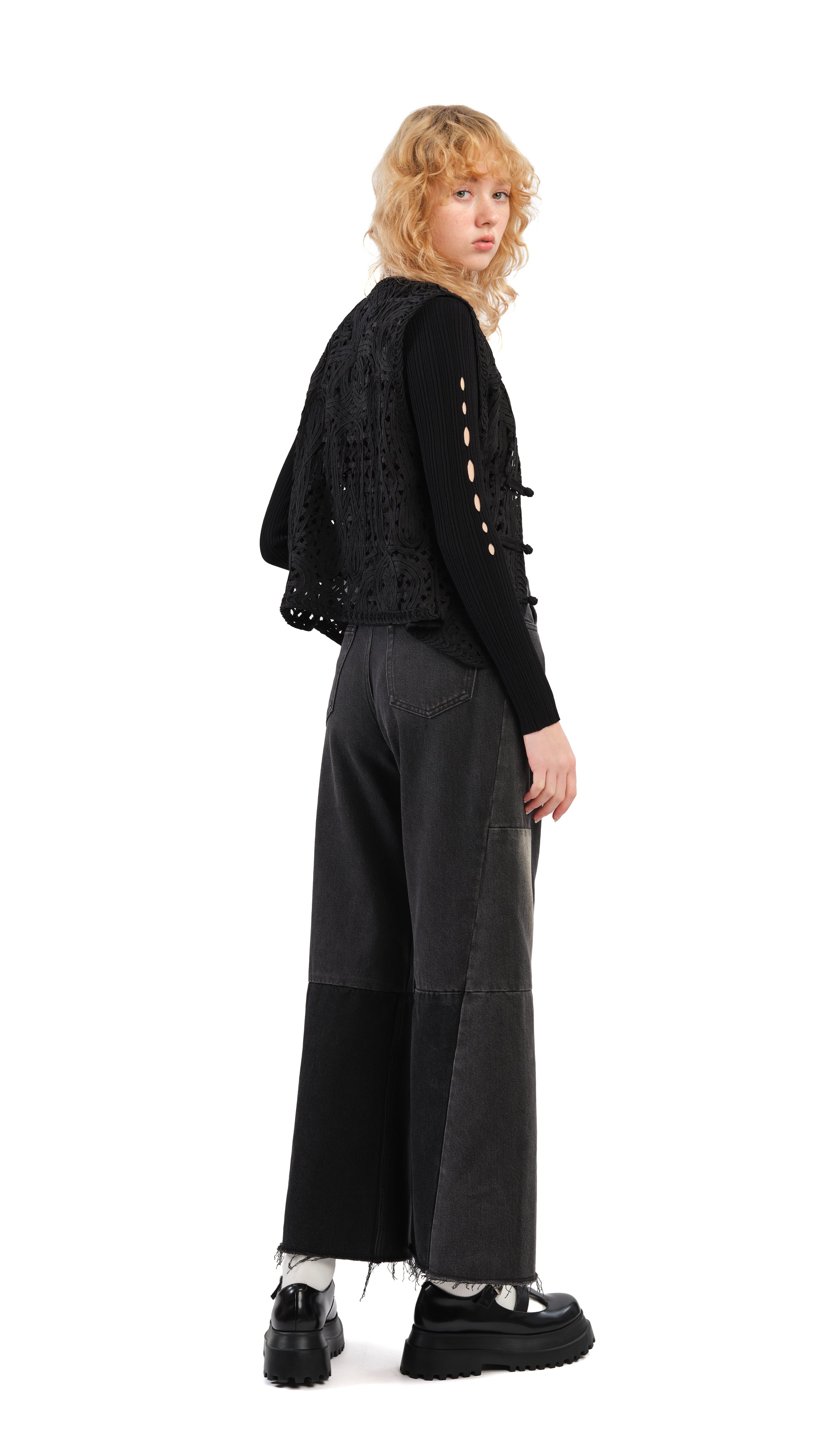 Elegant Cord Embroidery Vest for Women - Stylish Boho Chic Jacket with Intricate Stitching - Perfect for Festivals, Parties & Casual Outfits