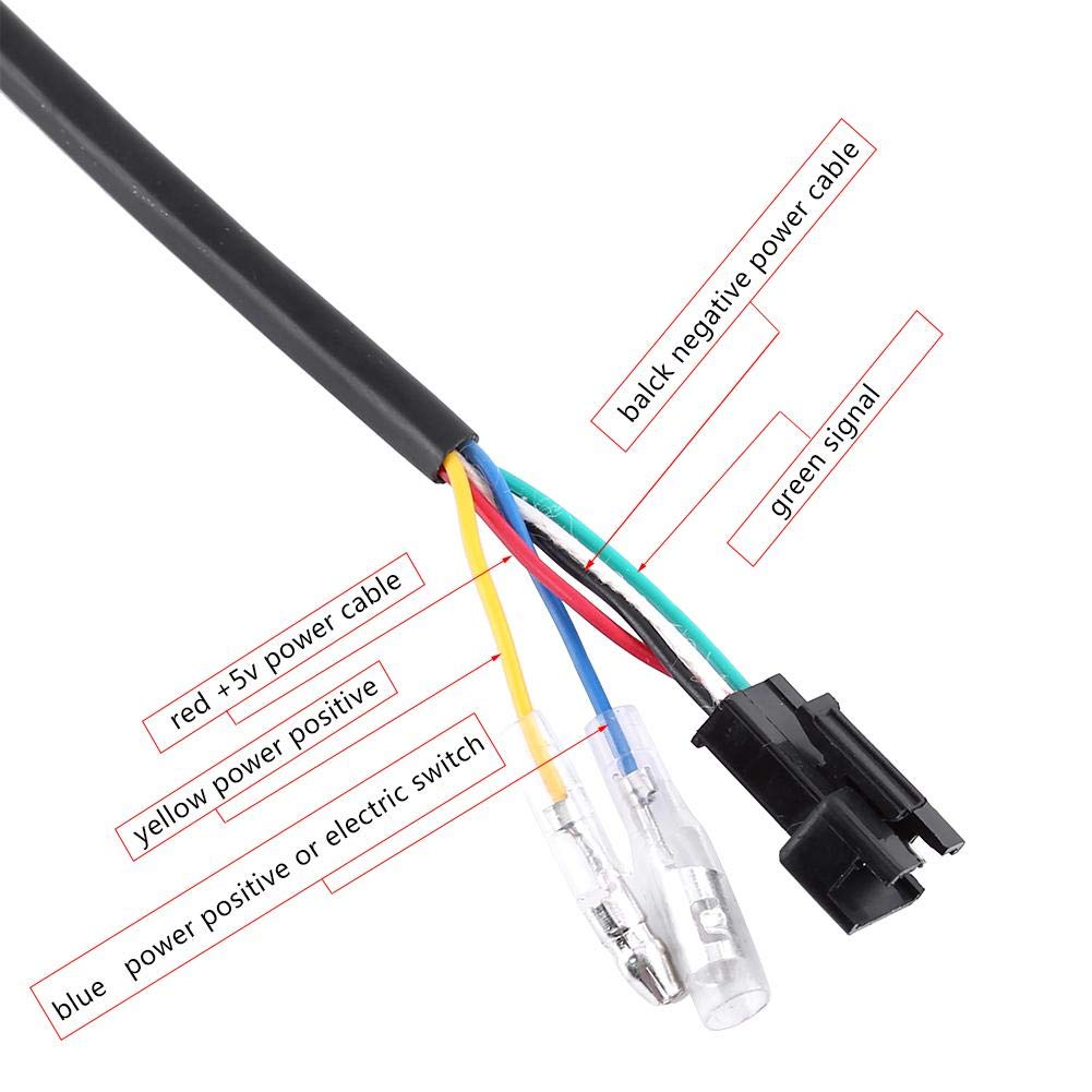 12V-99V Electric Scooter Throttle Grip with LED Display & Key Lock - Half Wrist Handle for E-Bike, E-Scooter & Electric Motorcycle (Perfect for Commuting, Urban Travel & Off-Road Adventures)