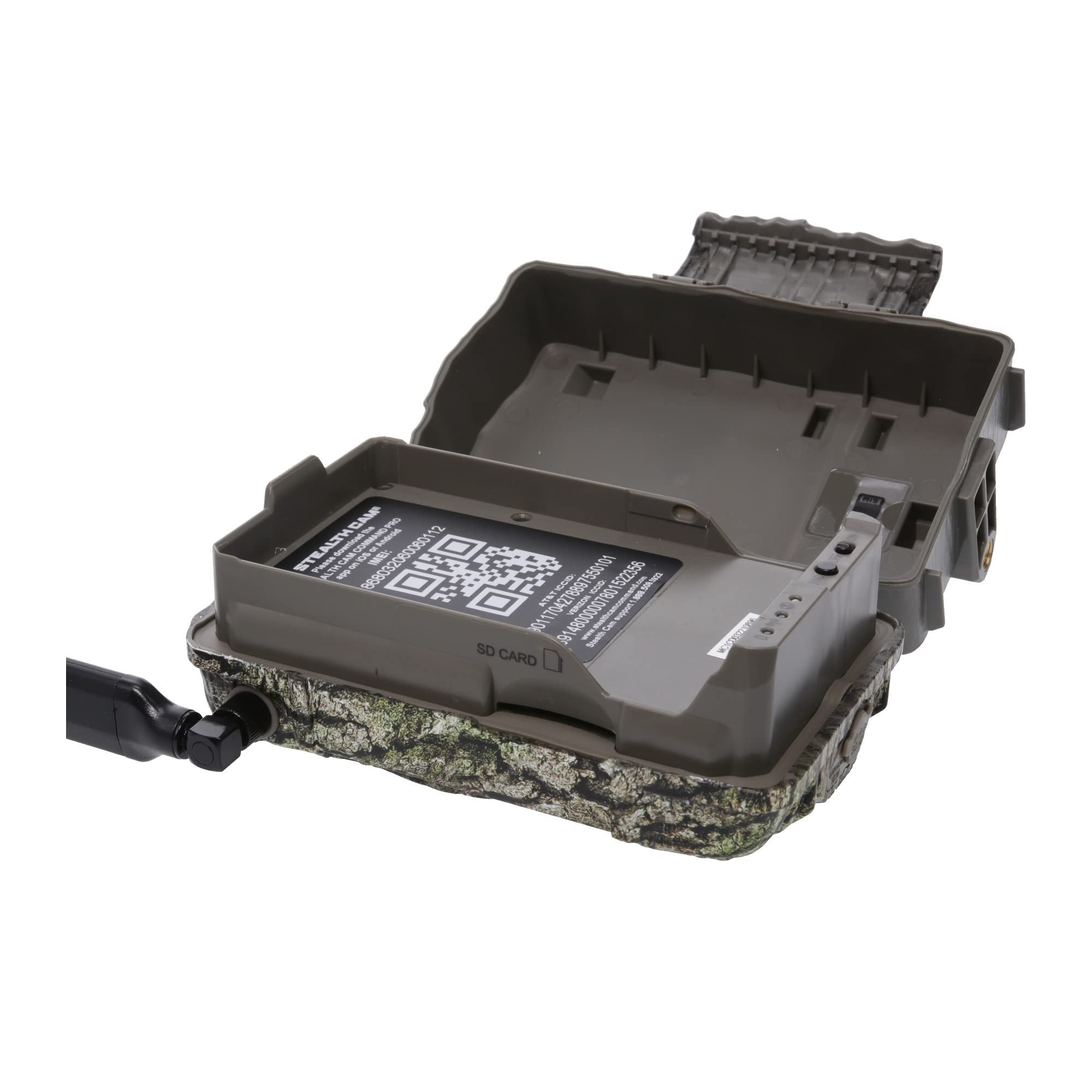 Stealth Cam Fusion X 26MP Game Camera with 1080P HD Video & Cellular Connectivity (AT&T/Verizon) - Treebark Camouflage Bundle Includes 32GB SD Card & Card Reader - Perfect for Wildlife Monitoring, Hunting, and Outdoor Security Surveillance