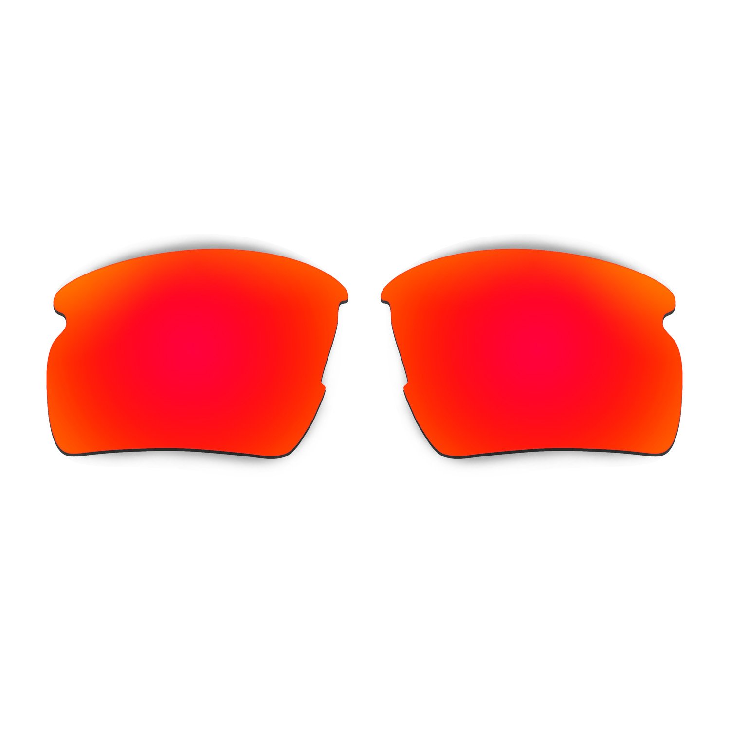 HKUCO Polarized Replacement Lenses for Oakley Flak 2.0 XL Sunglasses - Clear Anti-Glare Lens for Men - Perfect for Driving, Cycling & Outdoor Sports