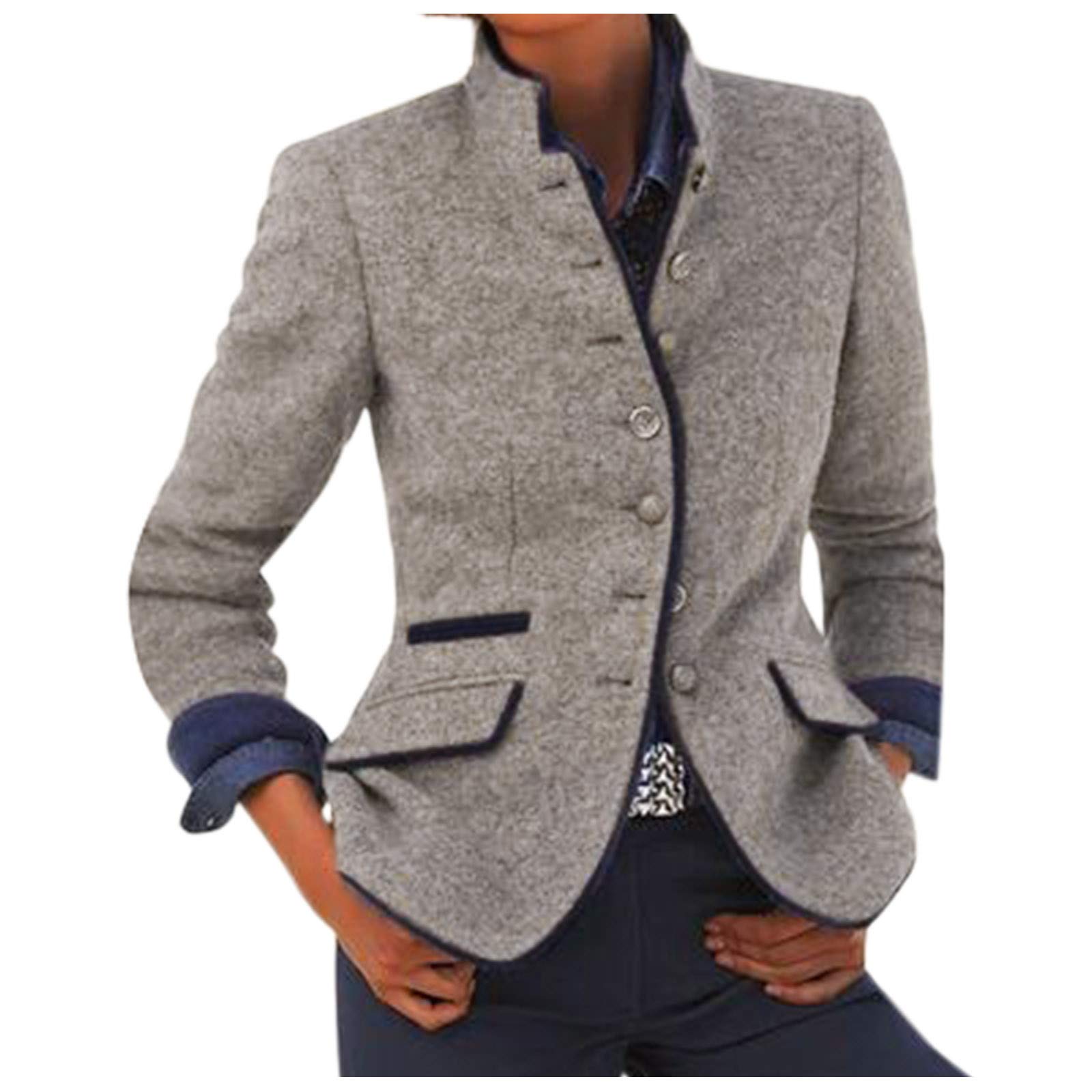 Stylish Women's Fleece Coat with Long Shawl Collar - Elegant Blend Outerwear Jacket for Winter Fashion | Perfect for Office, Dating & Casual Outfits