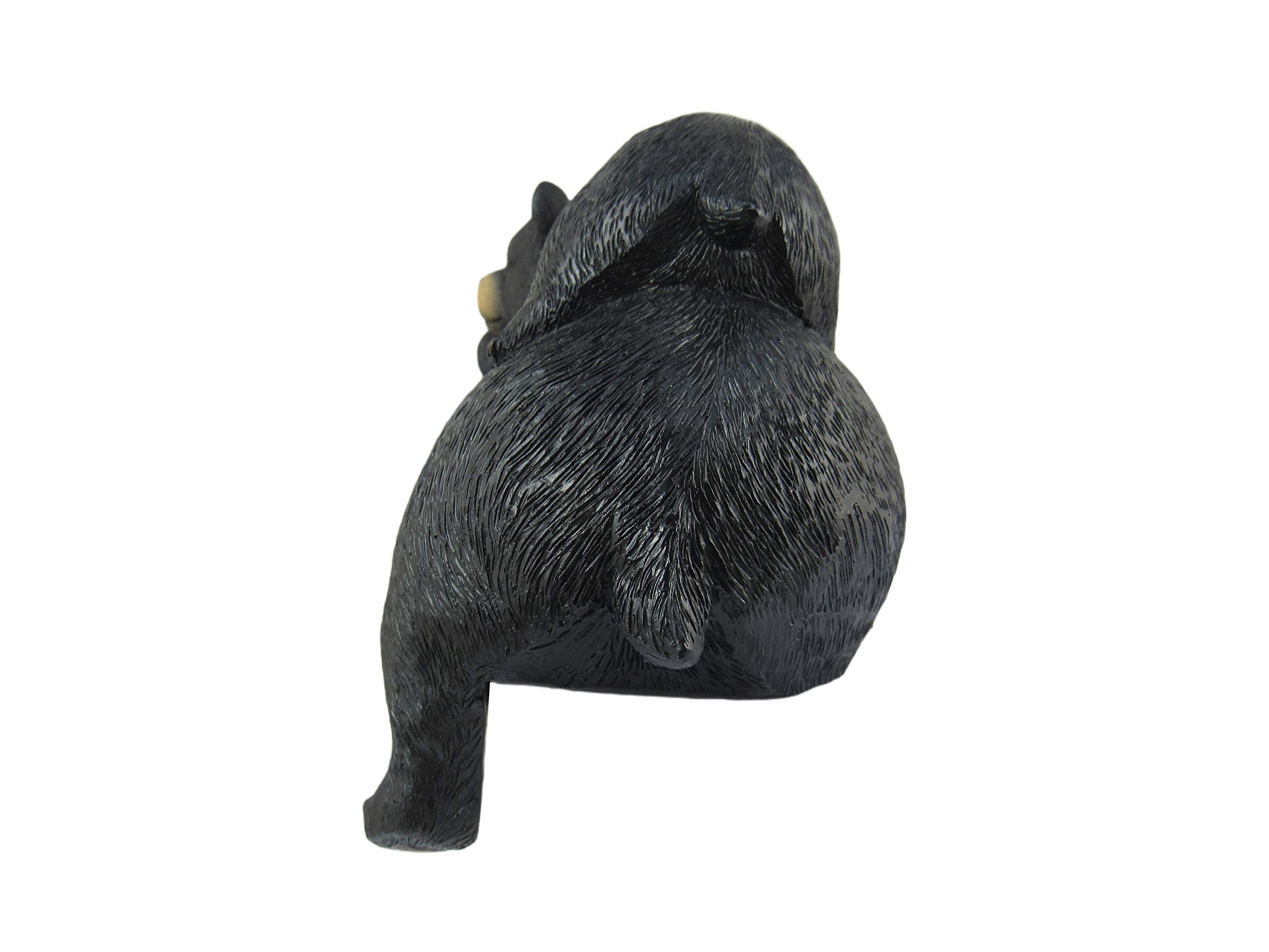 DWK Black Bear Shelf Sitting Figurine - 6
