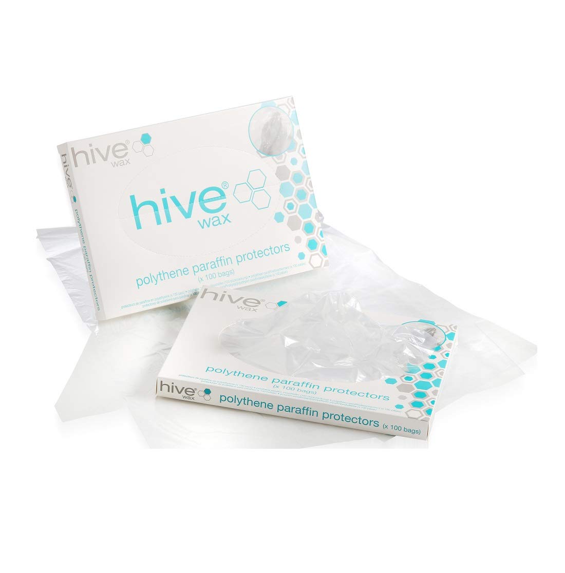 Hive Options Polythene Paraffin Protectors - 100 Pack Beekeeping Supplies | Wax Moth Prevention for Honeycomb Storage & Beehive Maintenance