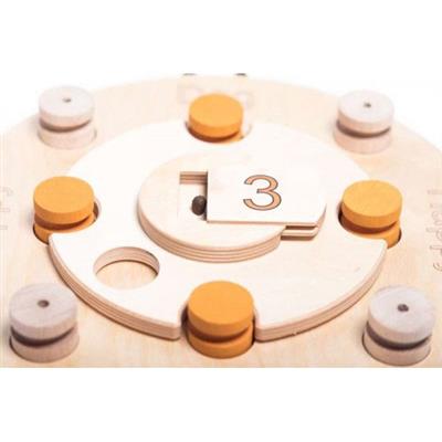Interactive Dog Puzzle Toy - Birthday Cake Themed Treat Dispenser for Dogs (4 Pieces) - Fun Mental Stimulation & Slow Feeding for Small & Large Breeds