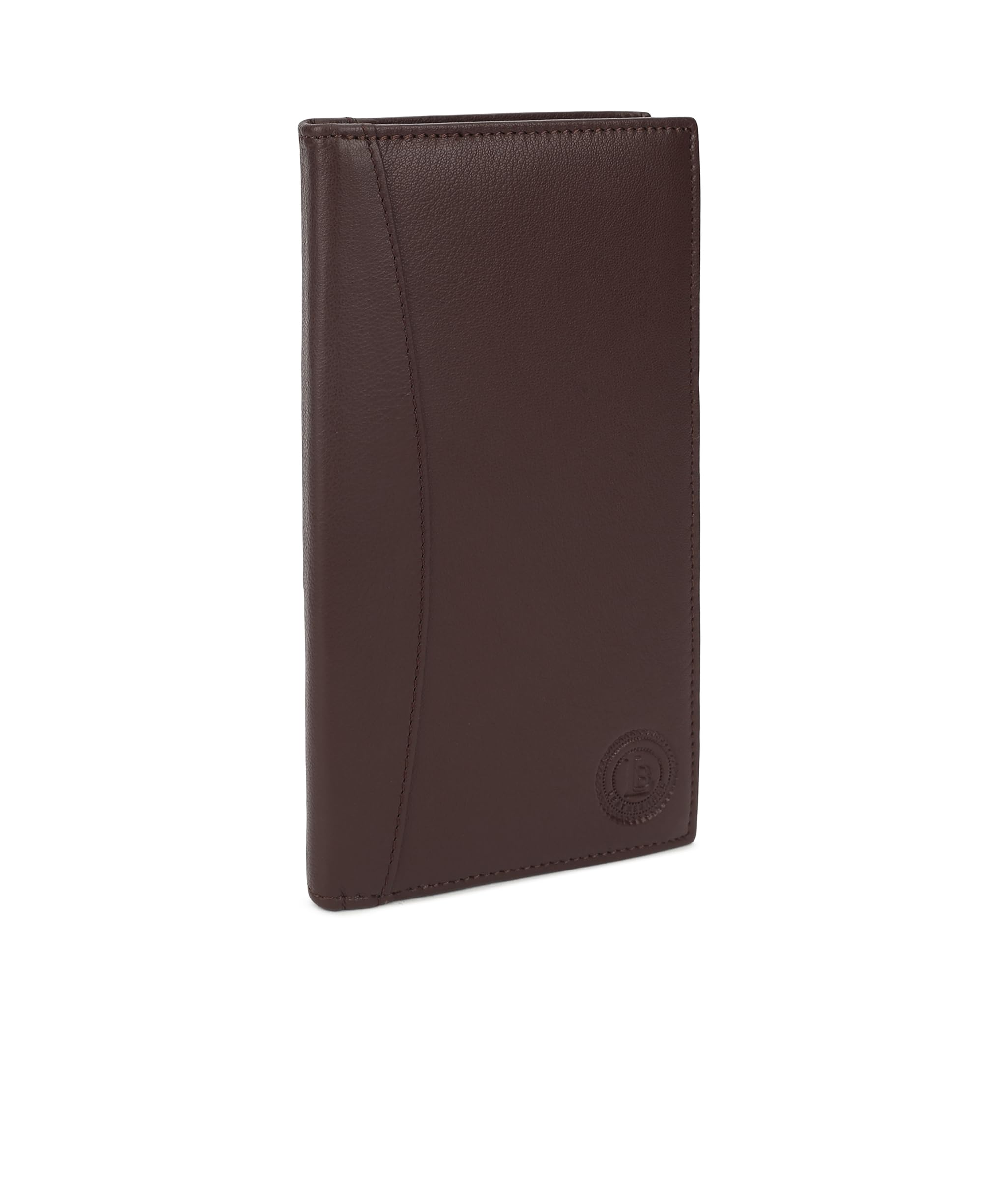 LB LEATHERBOSS Genuine Leather Executive Business Credit Card Holder - RFID Blocking, Clear Slots, Professional Organizer for Credit Cards, IDs & Business Cards - Perfect for Office, Travel & Daily Use