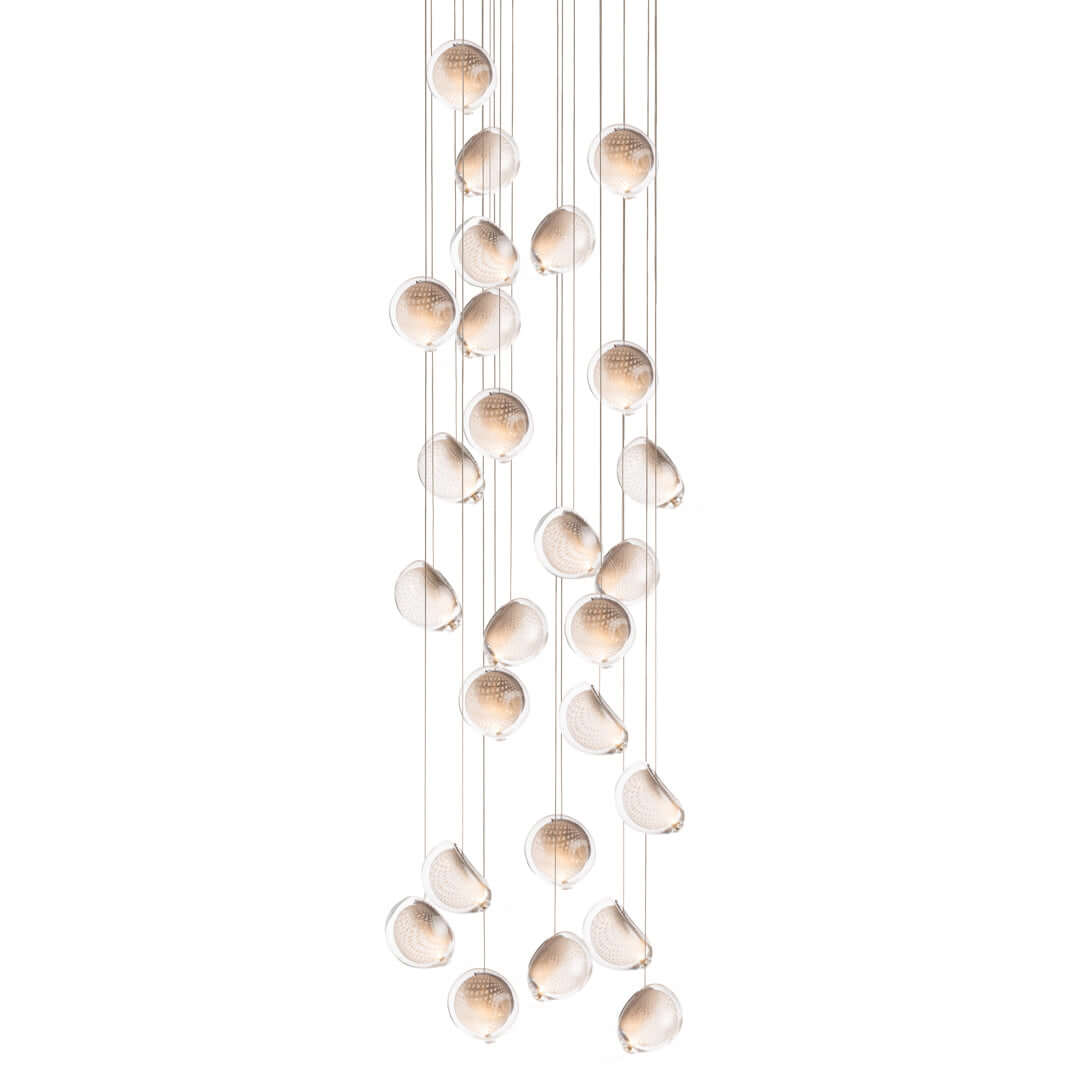 Modern Art Net Pendant Light - Handwoven Rattan Chandelier for Dining Room, Bedroom & Boho Home Decor | Perfect for Farmhouse, Living Room & Kitchen Lighting
