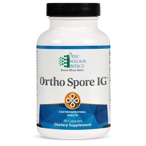 OrthoMolecular Products Ortho Spore IG™ - Probiotic Supplement for Gut Health & Immune Support - Ideal for Digestive Wellness & Daily Immune Boosting