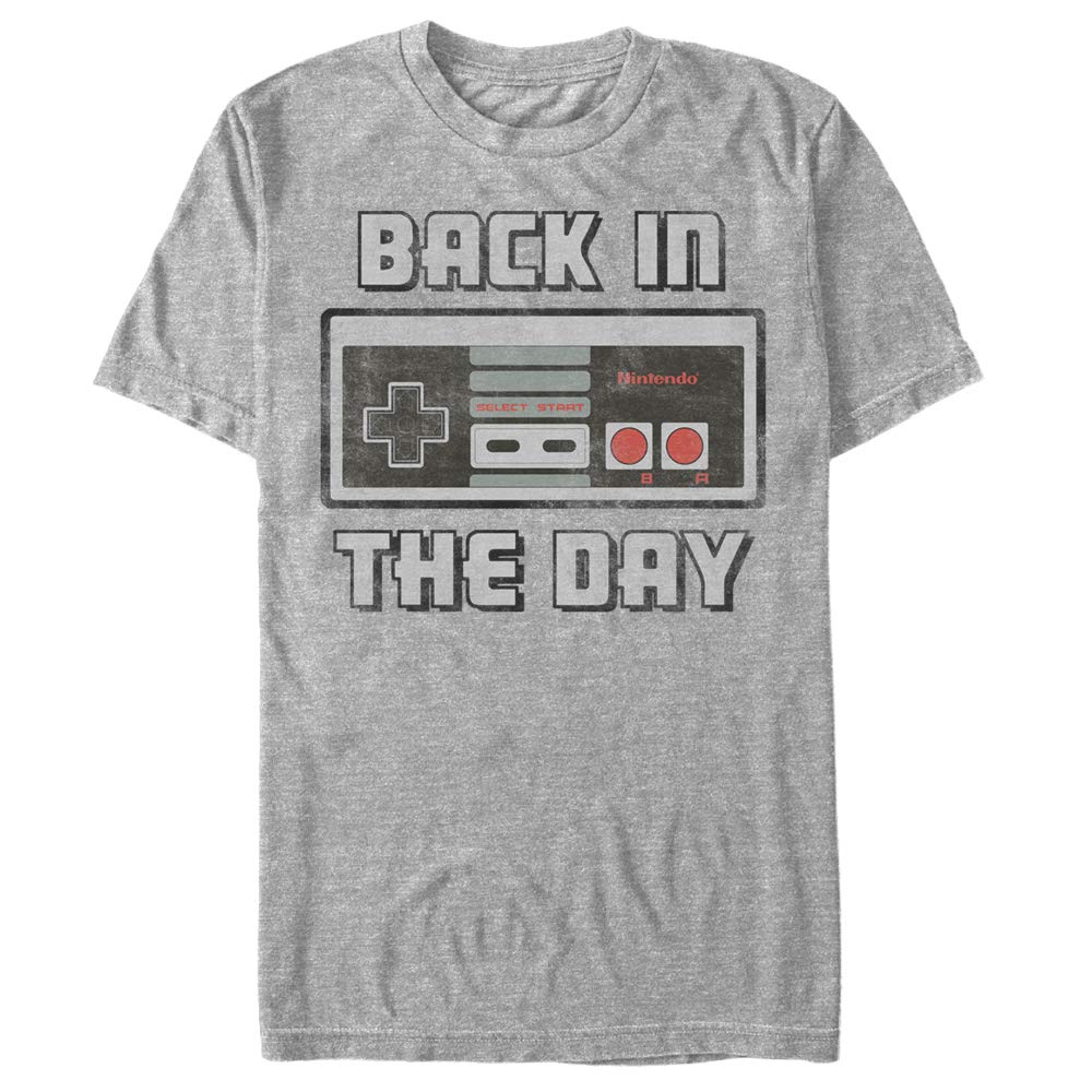 Vintage Nintendo NES Controller T-Shirt for Men - Retro Gaming Graphic Tee - Perfect for Gamers, Cosplay & Casual Wear