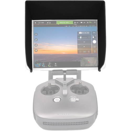 PGYTECH L168 7.9 Inch Monitor Hood for iPad - Anti-Glare Sun Shade Cover (Black) - Perfect for Outdoor Photography, Video Shooting & Studio Work