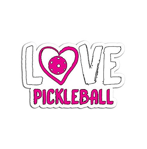 Funny Pickleball Sticker for Players - Die Cut Vinyl Decal with Bright Print - Perfect for Water Bottles, Laptops & Pickleball Gear - Great Gift for Pickleball Enthusiasts