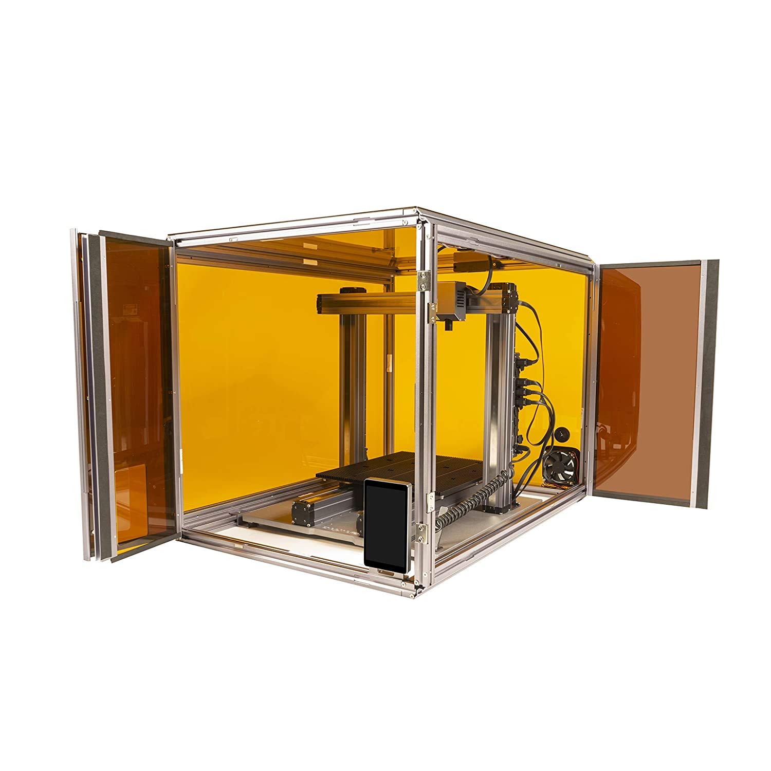 Snapmaker 3D Printer Enclosure 2.0 - Safer & Quieter Protective Cover for A350T/F350/A350 3D Printers | Dustproof & Noise Reduction for Home & Workshop Use