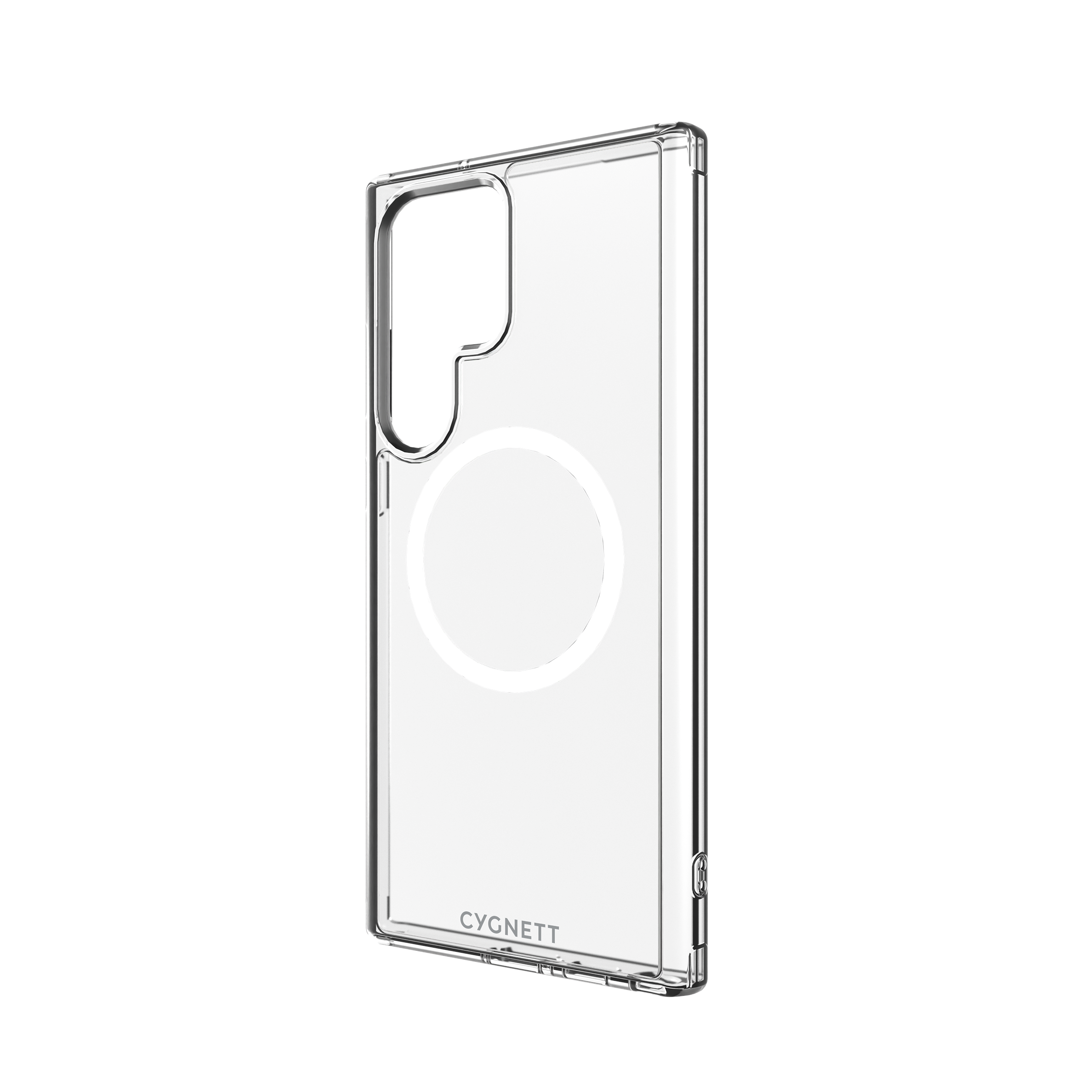 Premium Clear Magnetic Case for Samsung Galaxy S23 Ultra - Slim Protective Cover with Strong Magnets for Magsafe Compatibility | Perfect for Work, Travel & Everyday Use