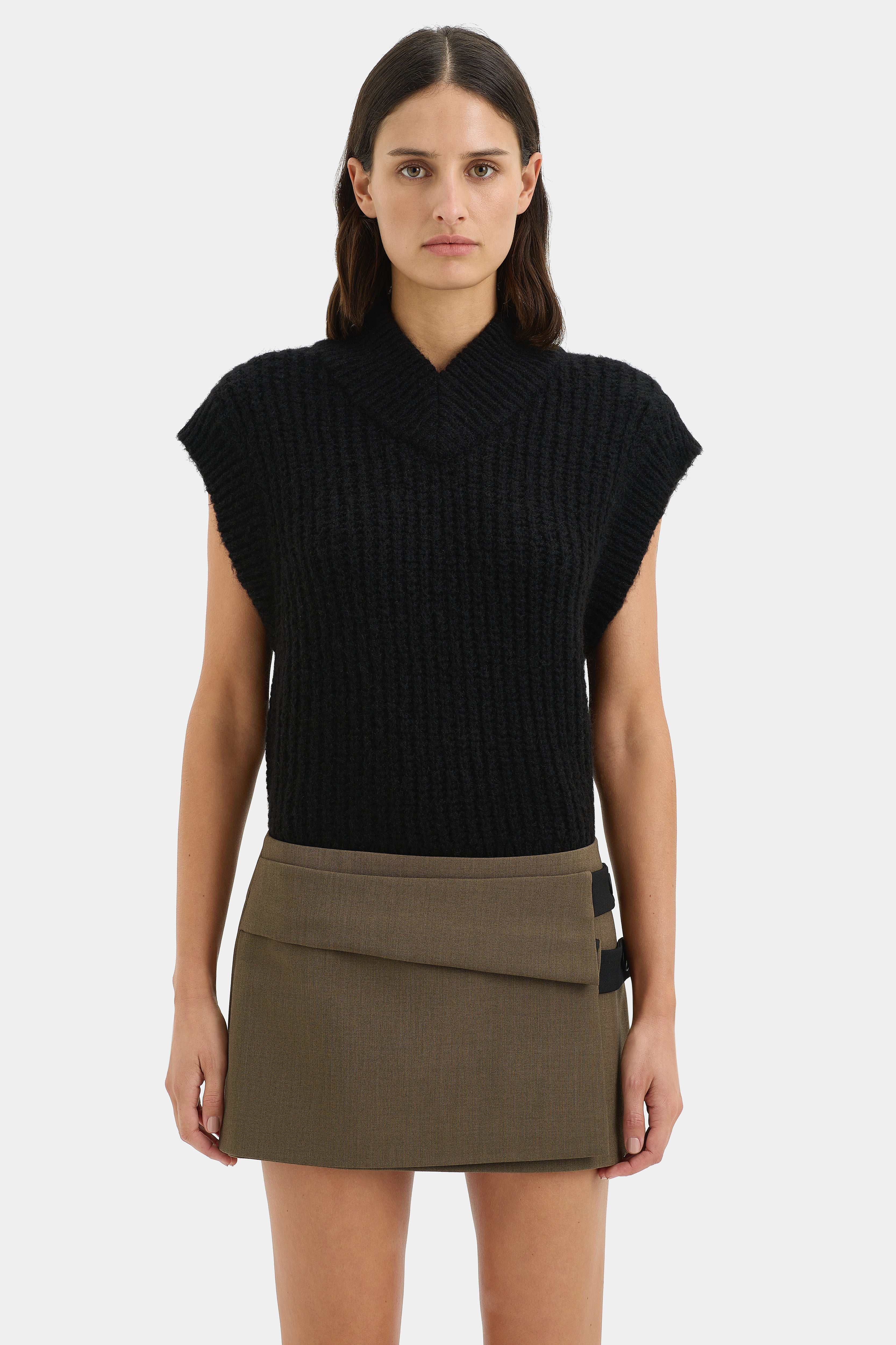 Stylish Sartoria Mini Skirt for Women - High Waist A-Line Denim Skirt | Perfect for Casual Outfits, Date Nights & Summer Fashion