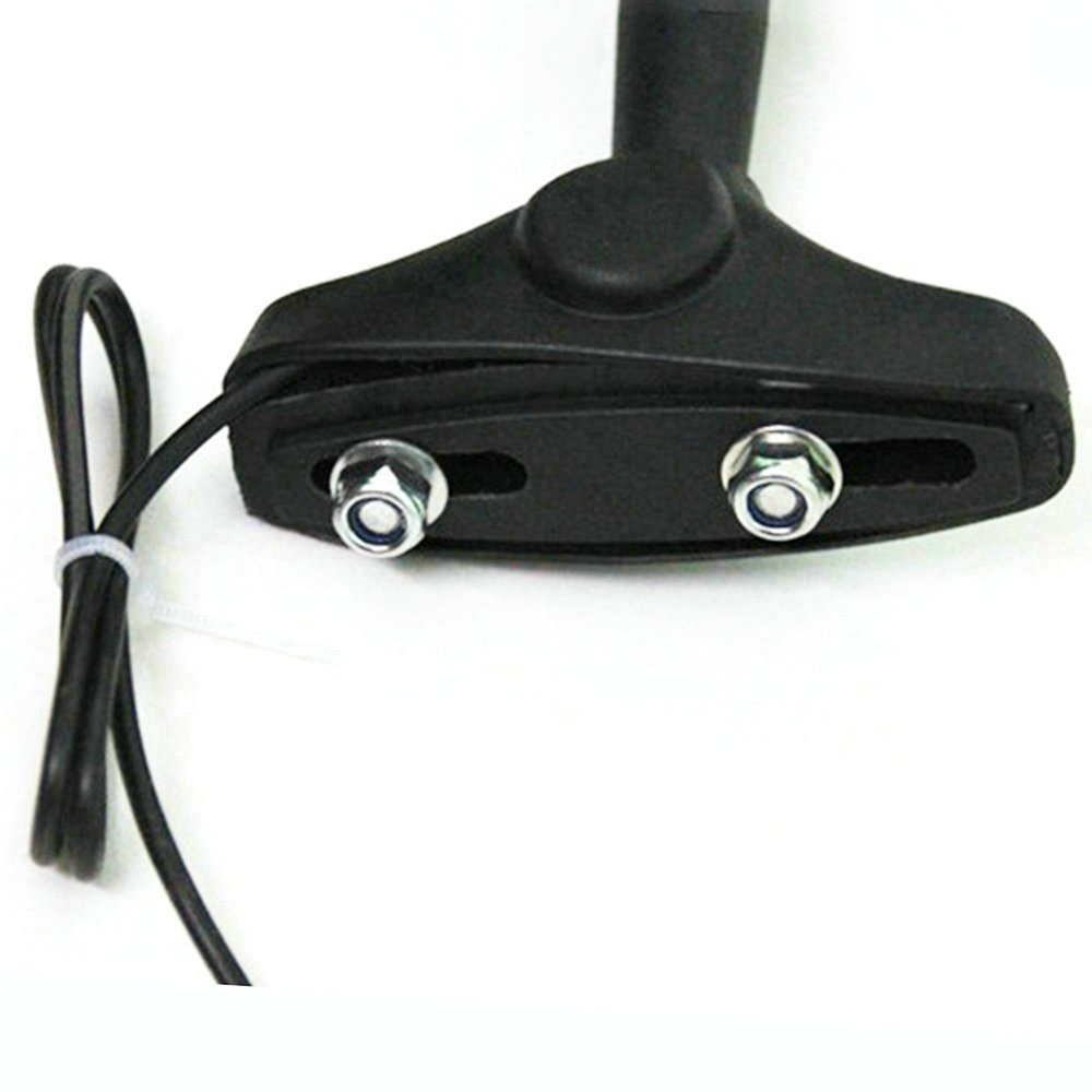 Yibid Integrated Motorcycle LED Turn Signal Light & Custom Mirrors - Compatible with Suzuki GSXR 1000 (2001-2005, 2009-2012) & GSXR 1100 (1993-1998) - Solid Black with Arrow Marker & Smoke Lens - Enhanced Visibility & Safety for Night Riding