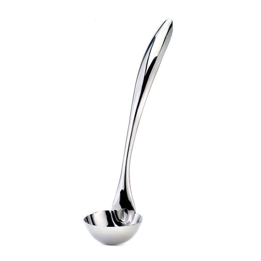 Browne 573184 Eclipse 1 oz Stainless Steel Serving Ladle - Perfect for Soups, Stews, and Punch Bowls at Parties & Catering Events