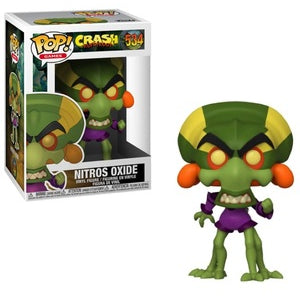Crash Bandicoot Nitros Oxide Pop! Vinyl Figure #534 - Funko Collectible for Gamers & Fans | Perfect for Display, Gifts & Gaming Room Decor
