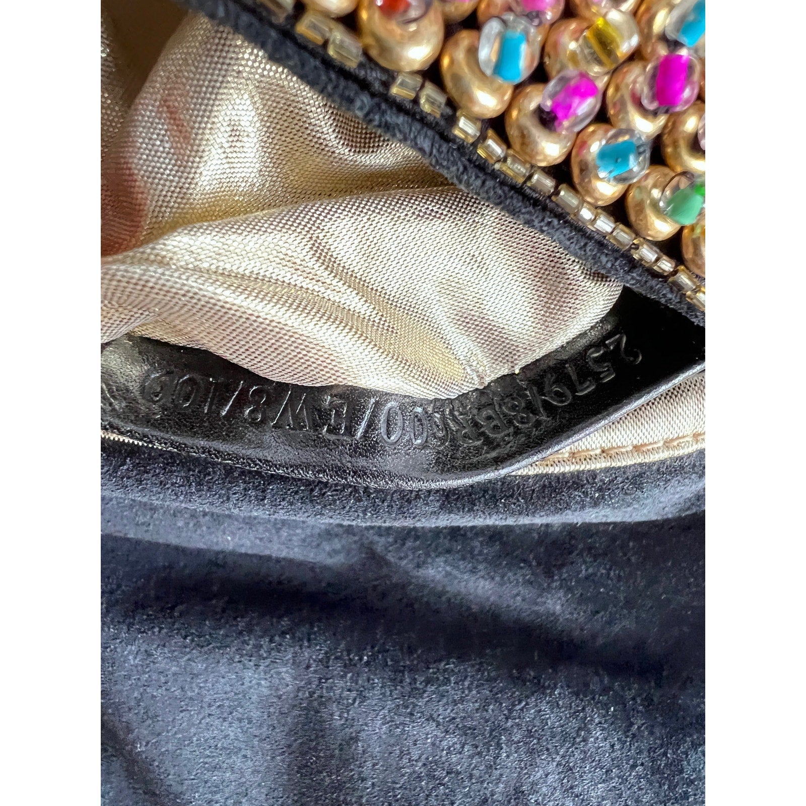 Fendi Limited Edition Multi-Color Beaded Baguette Bag | Luxury Designer Handbag for Women | Perfect for Parties, Weddings & Special Occasions