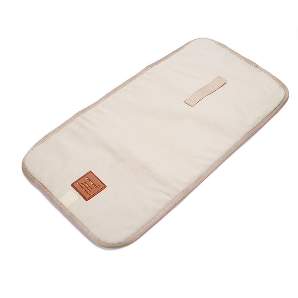 Portable Waterproof Baby Diaper Changing Pad - Foldable Travel Nappy Changing Mat for Newborns & Infants (Pink) | Lightweight & Compact for Home, Nursery, Car, Airplane & On-the-Go Use | Perfect Baby Shower Gift for Parents | Great for Traveling, Camping & Emergency Diaper Changes