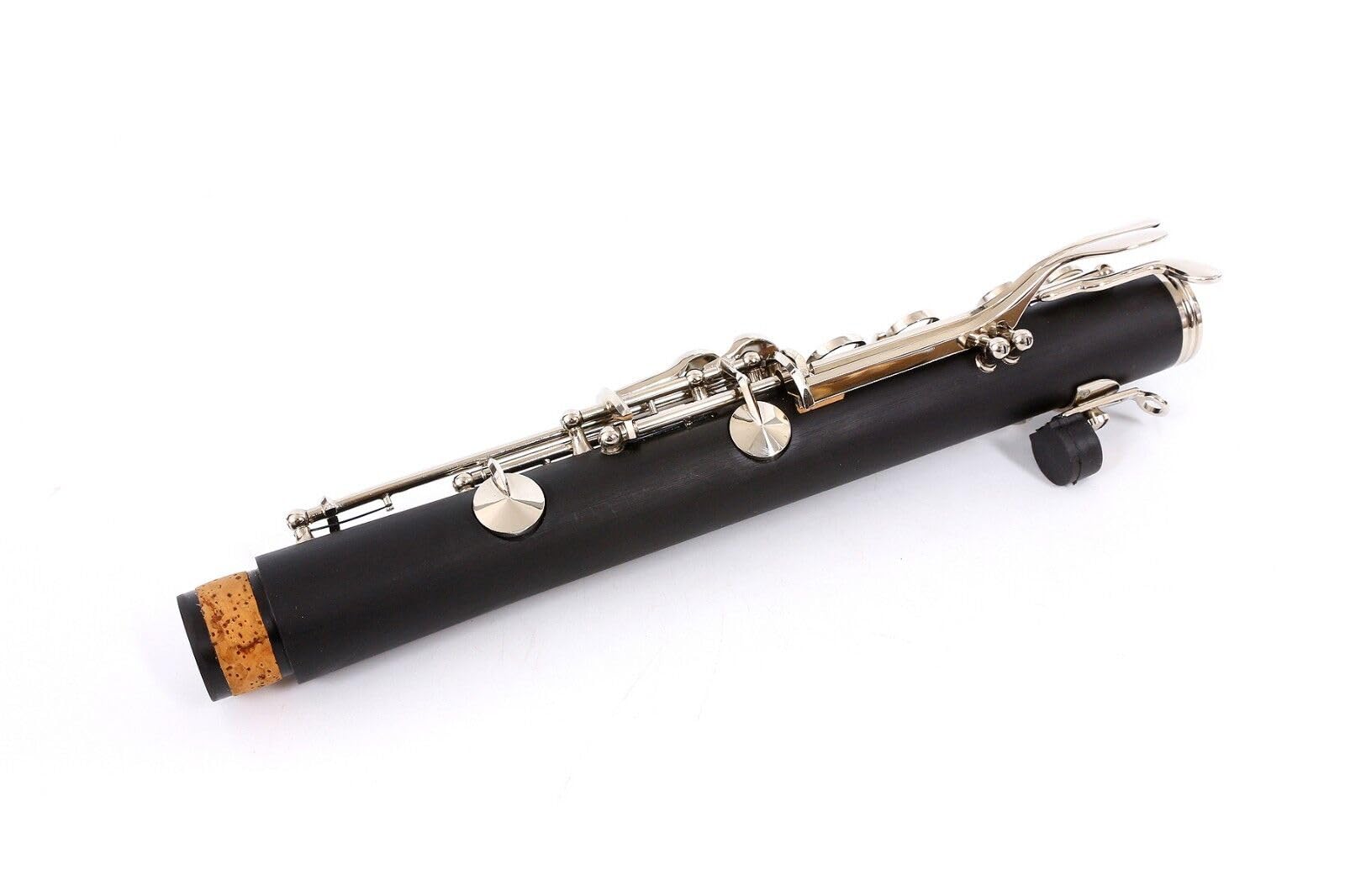 Professional Ebonite Wood Clarinet with Nickel Plated Keys - Includes Barrels, Reeds & Durable Case - Rich Sound Quality for Students, Beginners & Professional Musicians - Perfect for School Bands, Orchestras & Solo Performances