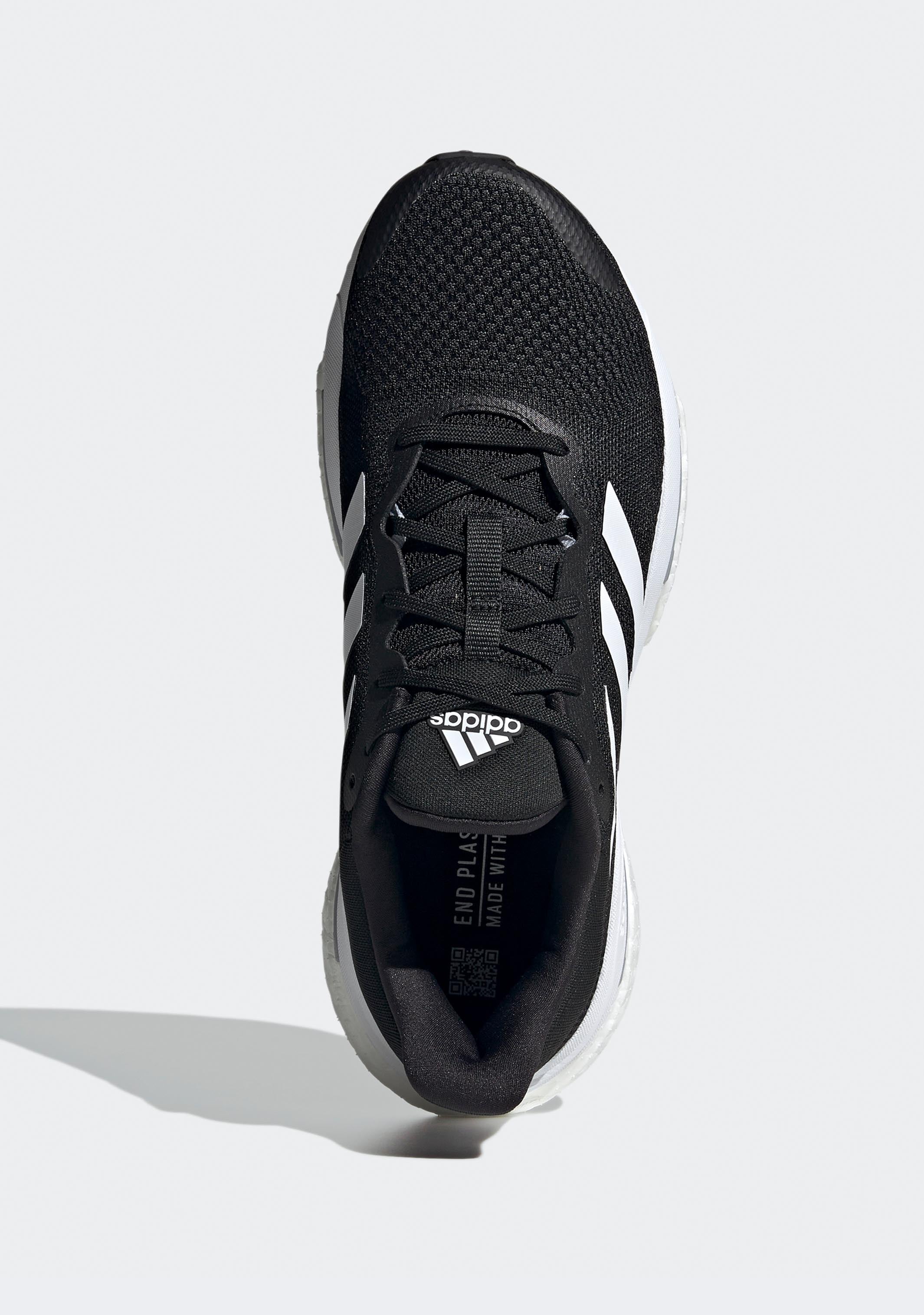 Adidas Men's Solarglide 5 Running Shoes - Lightweight Cushioned Sneakers for Jogging, Gym & Daily Wear | Breathable Mesh & Boost Technology