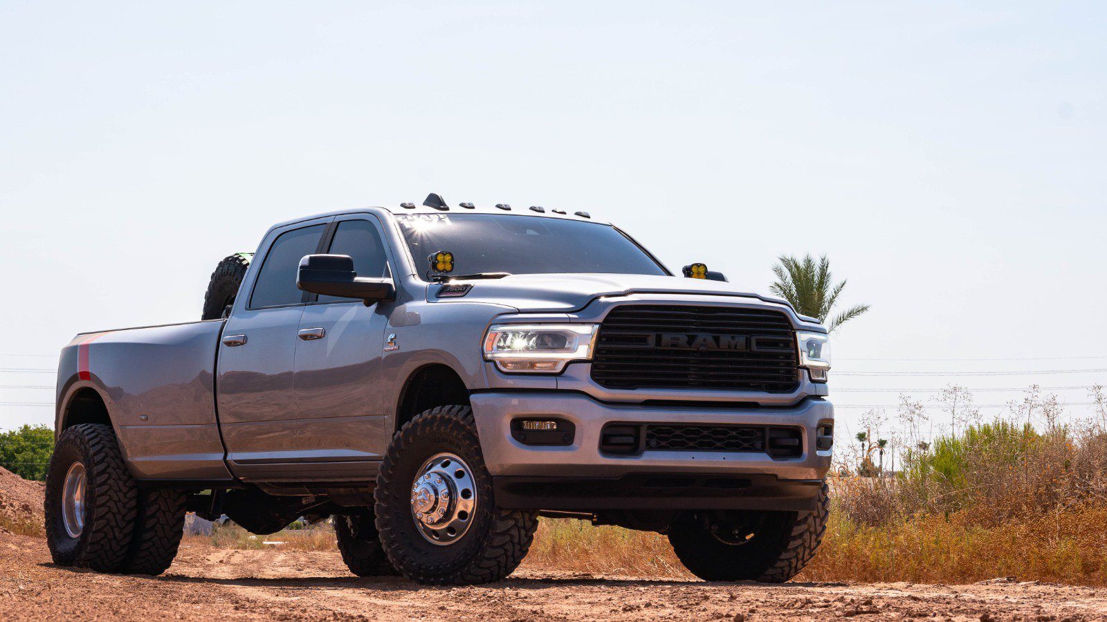 SDHQ Built A-Pillar Light Mounts for 2019-2025 Ram 2500/3500 Heavy Duty Trucks | Off-Road LED Light Brackets | Perfect for Night Driving & Off-Road Adventures