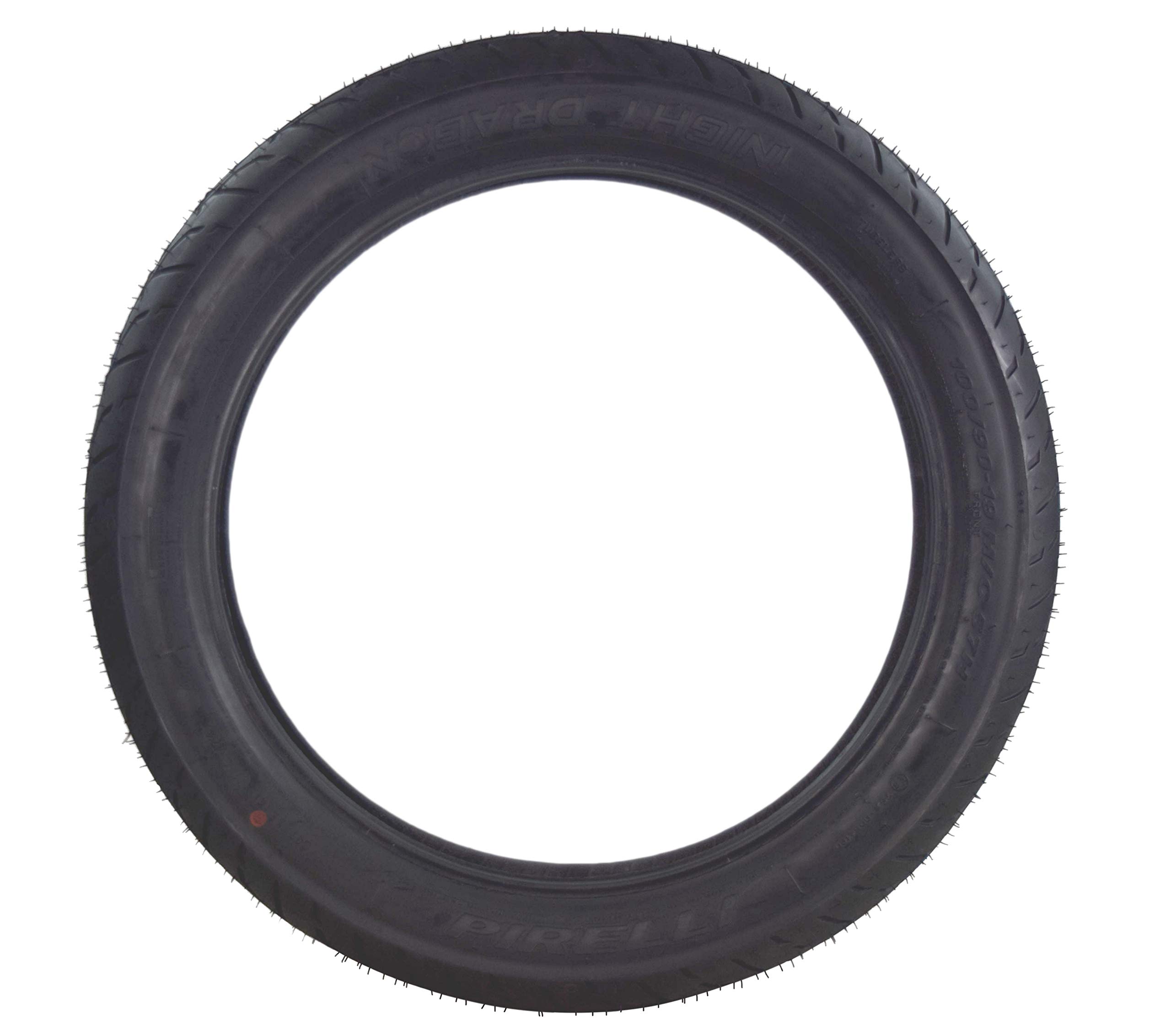 Pirelli Night Dragon Cruiser Motorcycle Tires Set (100/90-19 M/CTL Front) - High-Performance Motorcycle Tires for Night Riding, Cruising & Long-Distance Travel