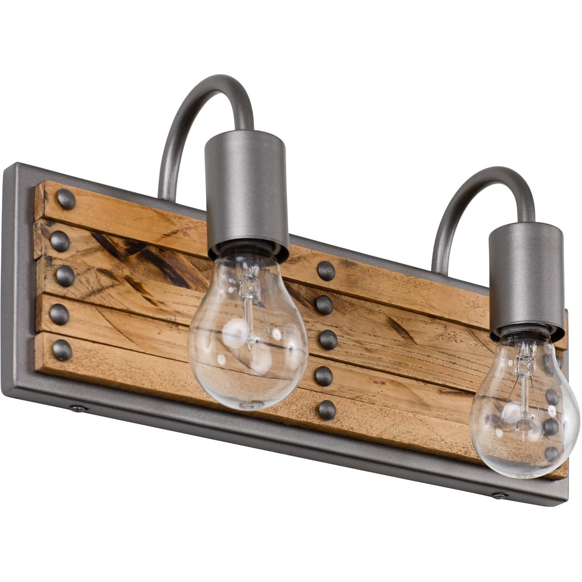 Ella Jane Bath/Vanity Light Fixture in New Bronze Finish - Perfect for Bathroom, Powder Room, and Vanity Lighting