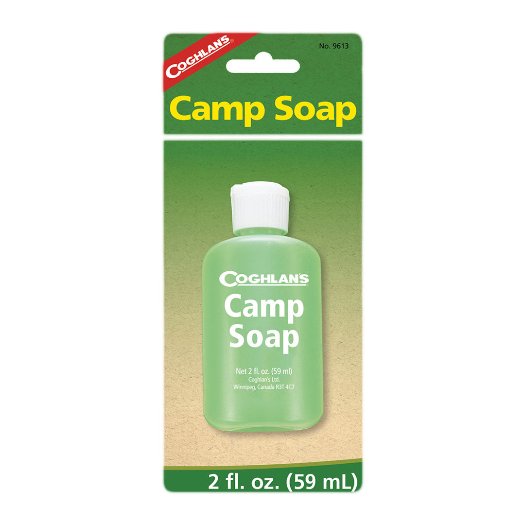 Coghlans All Purpose Liquid Camp Soap 59ml - Biodegradable Outdoor Soap for Camping, Hiking & Travel - Hand Wash, Dish Cleaner & Multipurpose Soap
