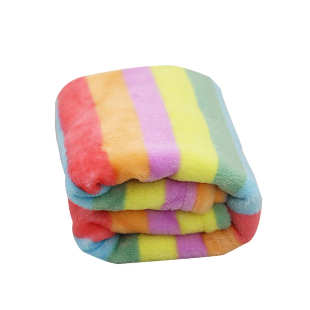 TEHAUX Flannel Pet Blanket - Warm Dog Bed for Cats & Dogs Size M - Perfect for Cozy Sleep & Lounging