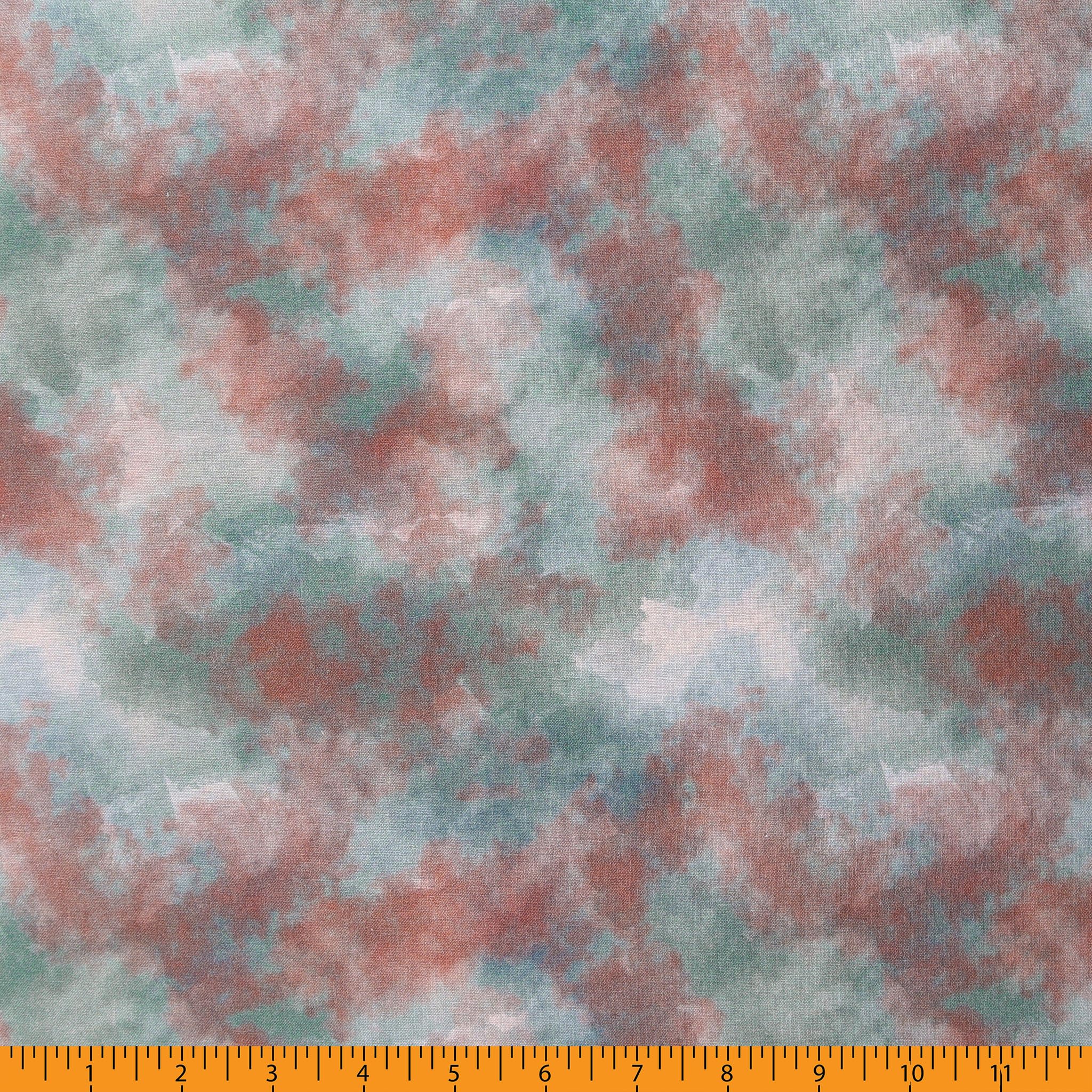 MOOK FABRICS Premium Cotton Fabric - 15 Yard Bolt, Patina Green, Fall 2024 Collection - Perfect for Quilting, Dressmaking & Home Decor Projects