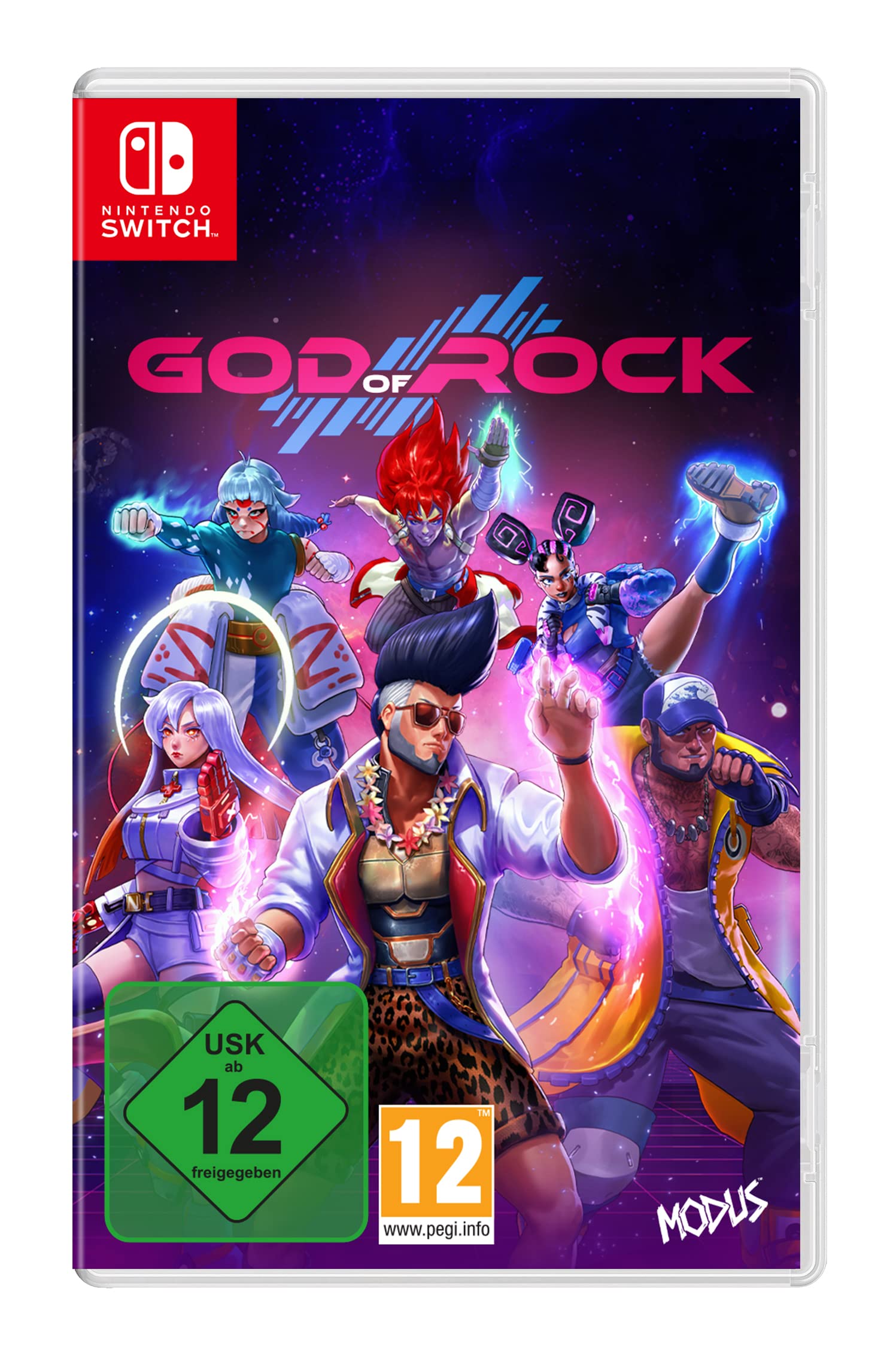 God of Rock - Nintendo Switch Game | Action-Adventure Video Game for Switch | Perfect for Gaming Enthusiasts & Rock Music Fans