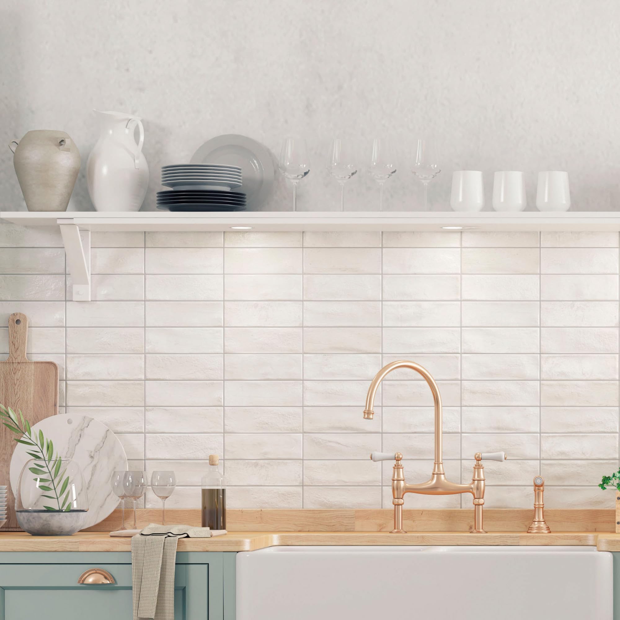 Merola Tile Kings Mud Sand 7-7/8