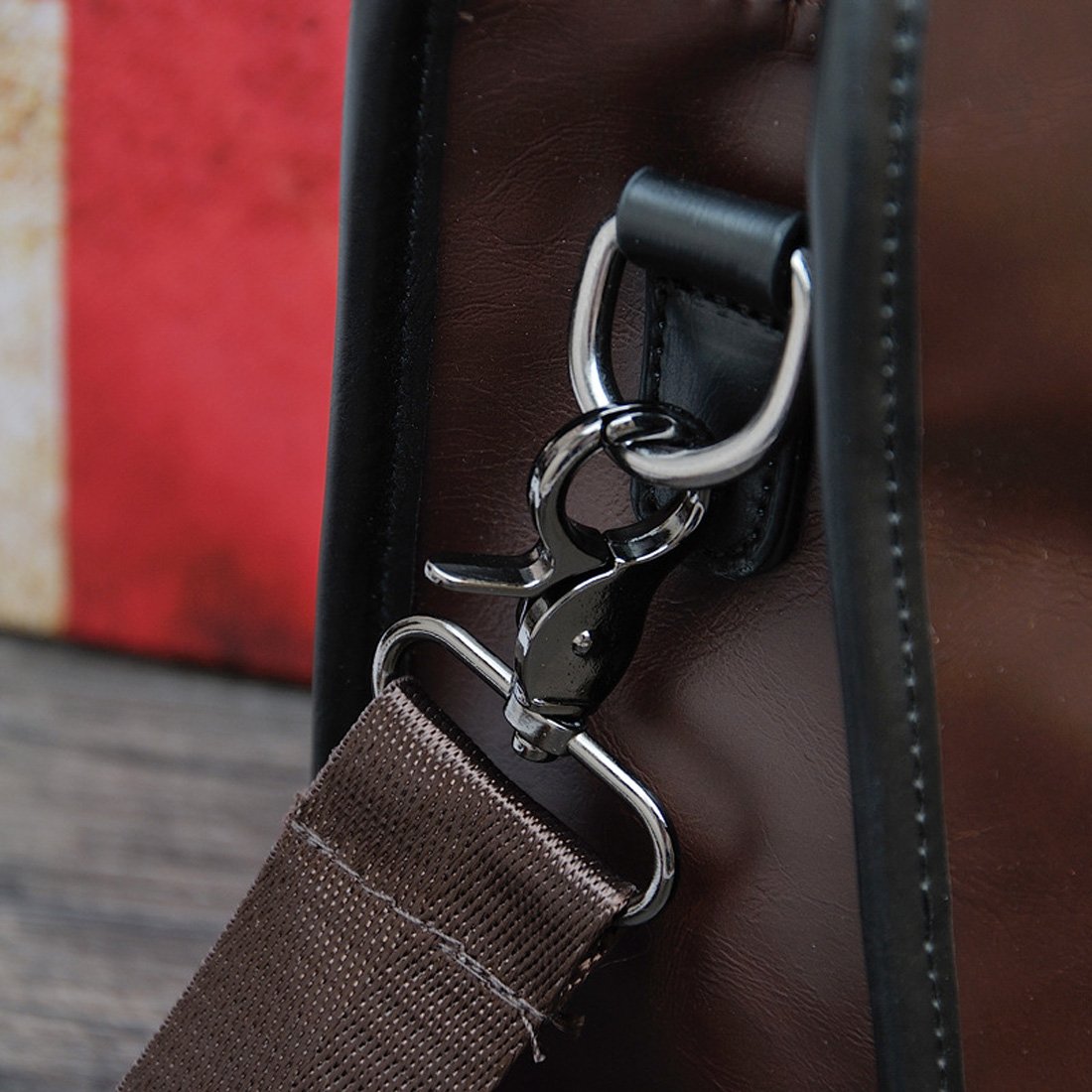 Stylish Crossbody Tote Bag for Women & Men - PU Leather Messenger Briefcase Satchel - Perfect for Work, Travel & Daily Commute