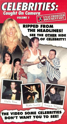 Celebrities Caught on Camera - Vintage VHS Tape for Collectors & Nostalgia Lovers | Perfect for Movie Nights & 90s Themed Parties