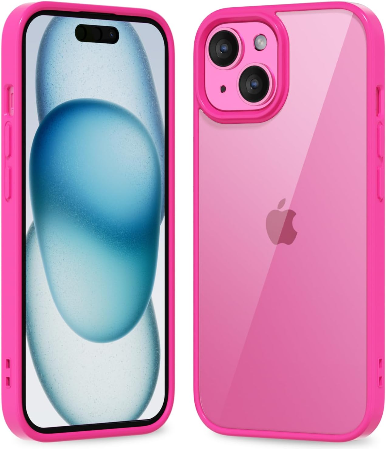 iPhone 16 Pro Case - Clear Hybrid Hard Shell with Soft Silicone Bumper | Non-Yellowing Acrylic | Lightweight Protective Cover for Everyday Use & Drop Protection
