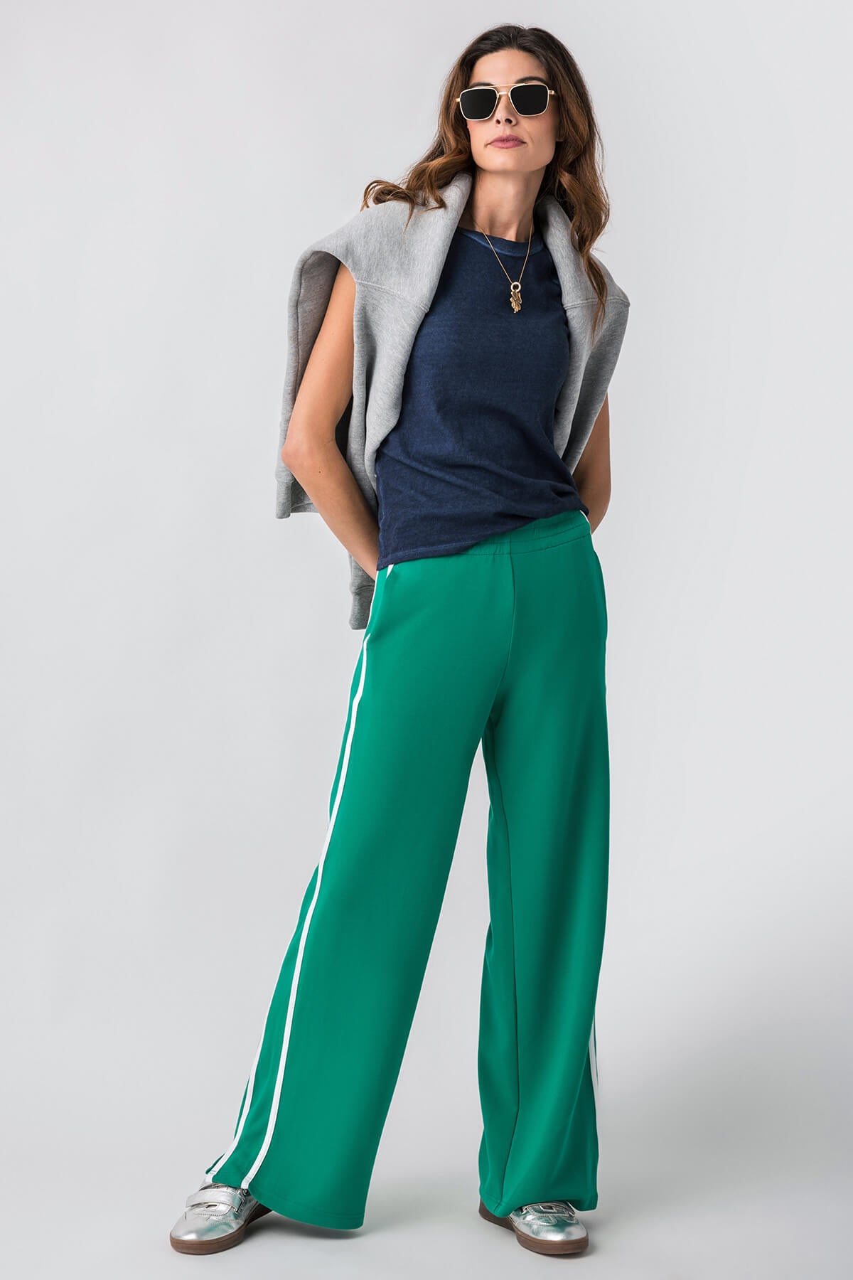 RD Style Valencia Soft Knit Pull On Pants - Women's Comfortable Stretchy Lounge Pants for Yoga, Travel & Home Wear