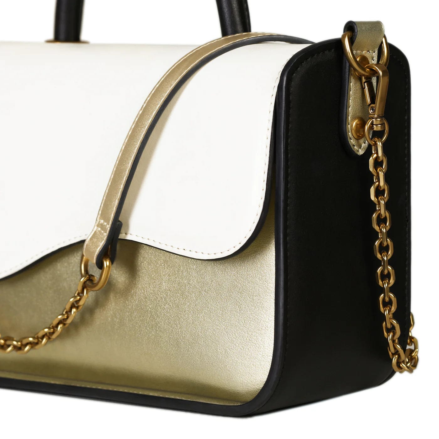 Vegan Cactus Leather Crossbody Bag for Women | Gold | Perfect for Casual Outings, Travel & Everyday Use
