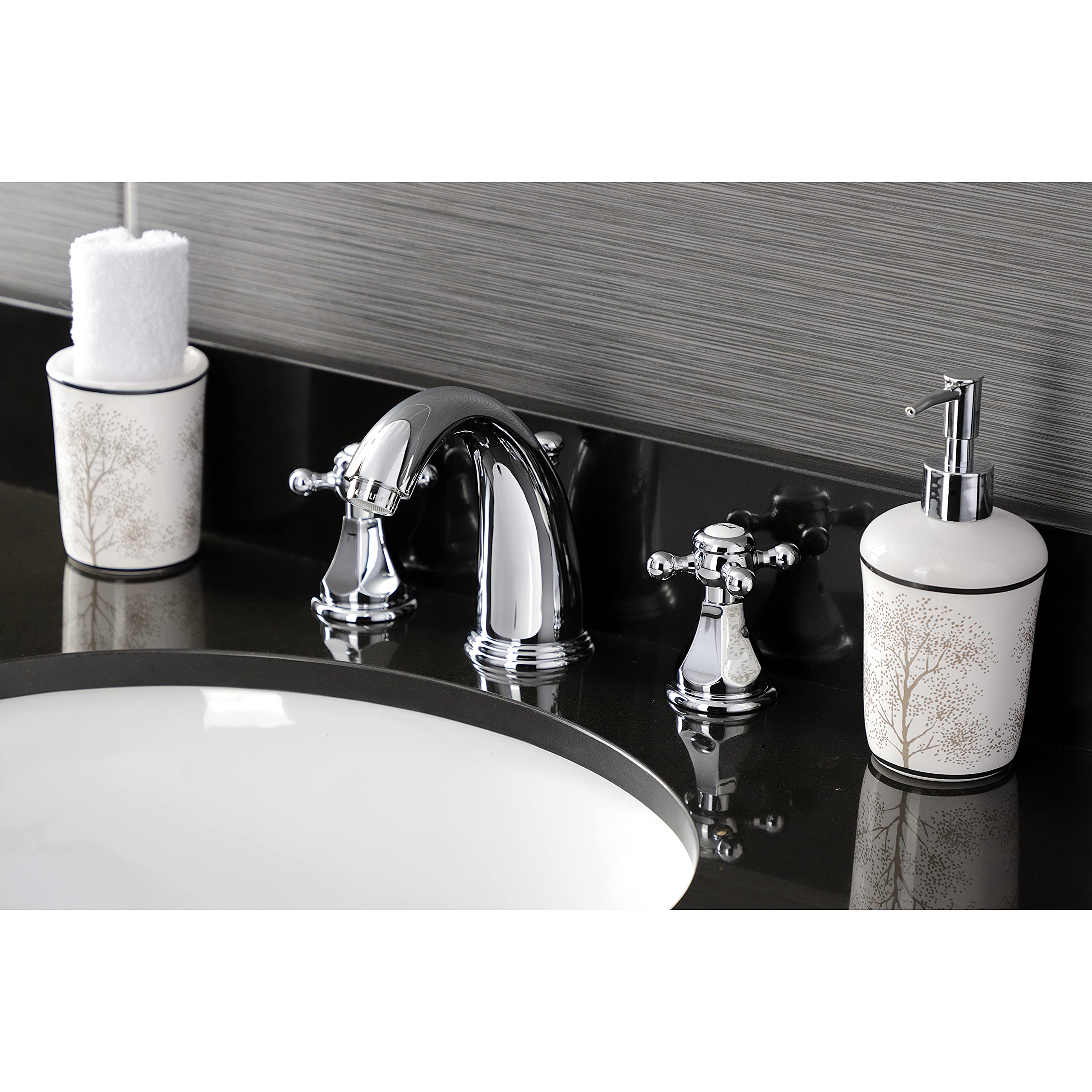 Kingston Brass KB4981BX Metropolitan Widespread Bathroom Faucet - 11