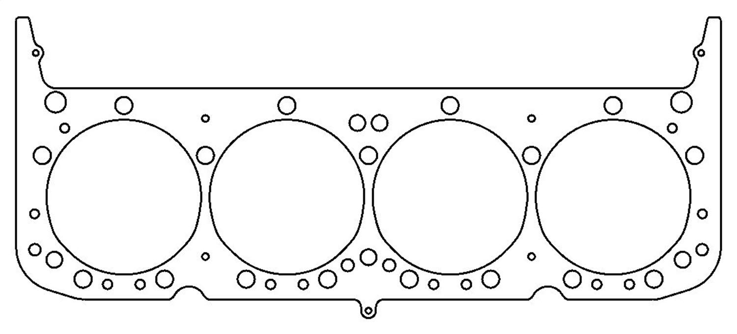 Cometic C5474-027 Multi-Layer Steel Cylinder Head Gasket 4.080