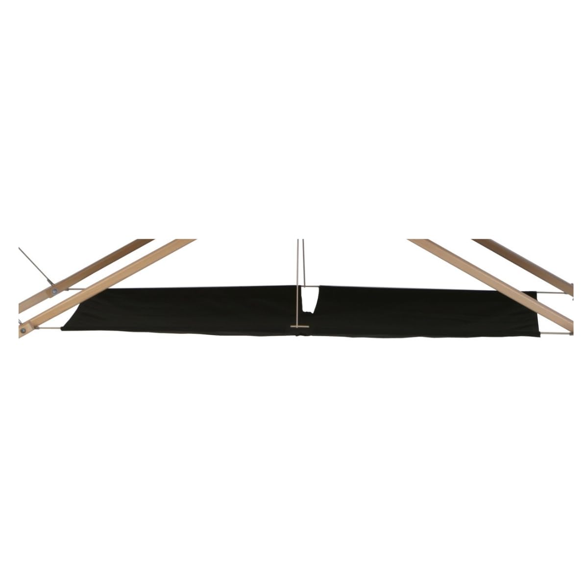Portable Massage Table Hammock - Under Table Storage Shelf for Bolsters, Sheets, Cushions & Therapy Supplies | Wood Frame Organizer for Spa & Massage Clinic Floor Space